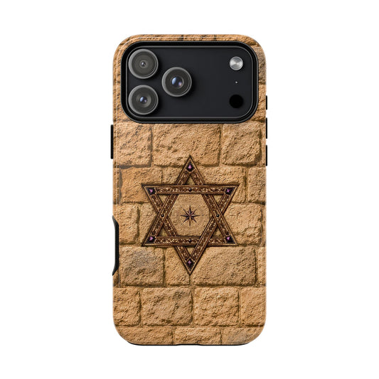 Heart of David™ Jerusalem Stone Phone Case