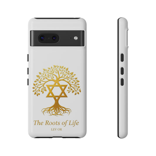 The Irma Collection: Carry Your Roots. Protect What Matters. Pristine White Phone Case
