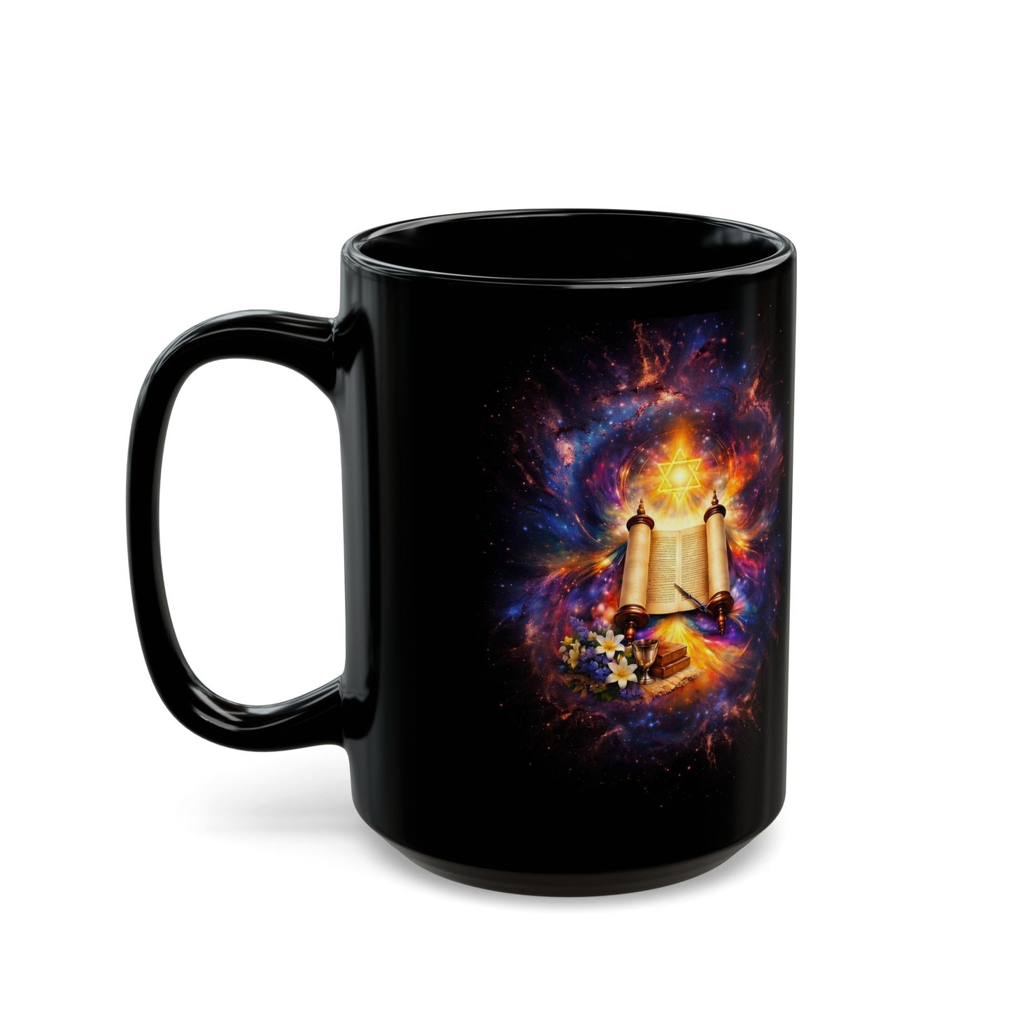 The Celestial Vessel. Midnight Onyx Mug