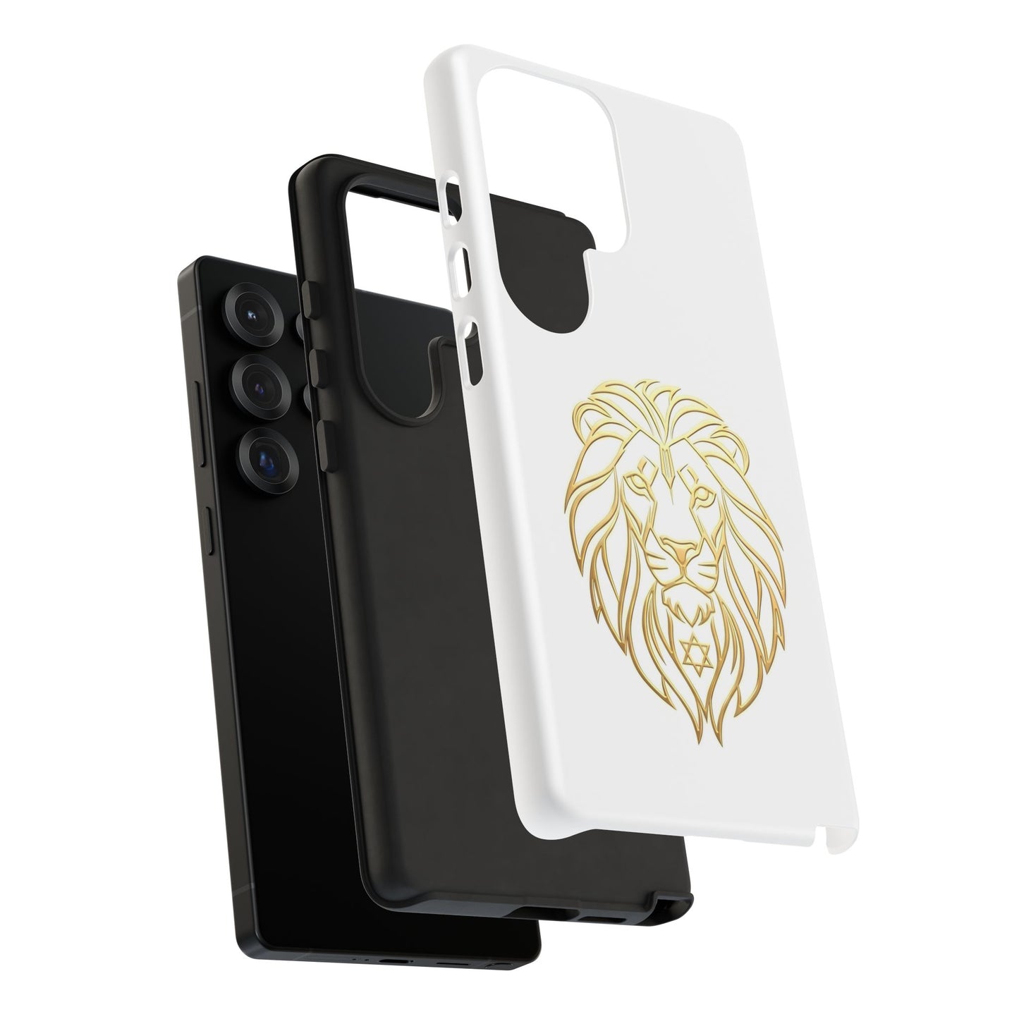Lion of Lev™ White Phone Case
