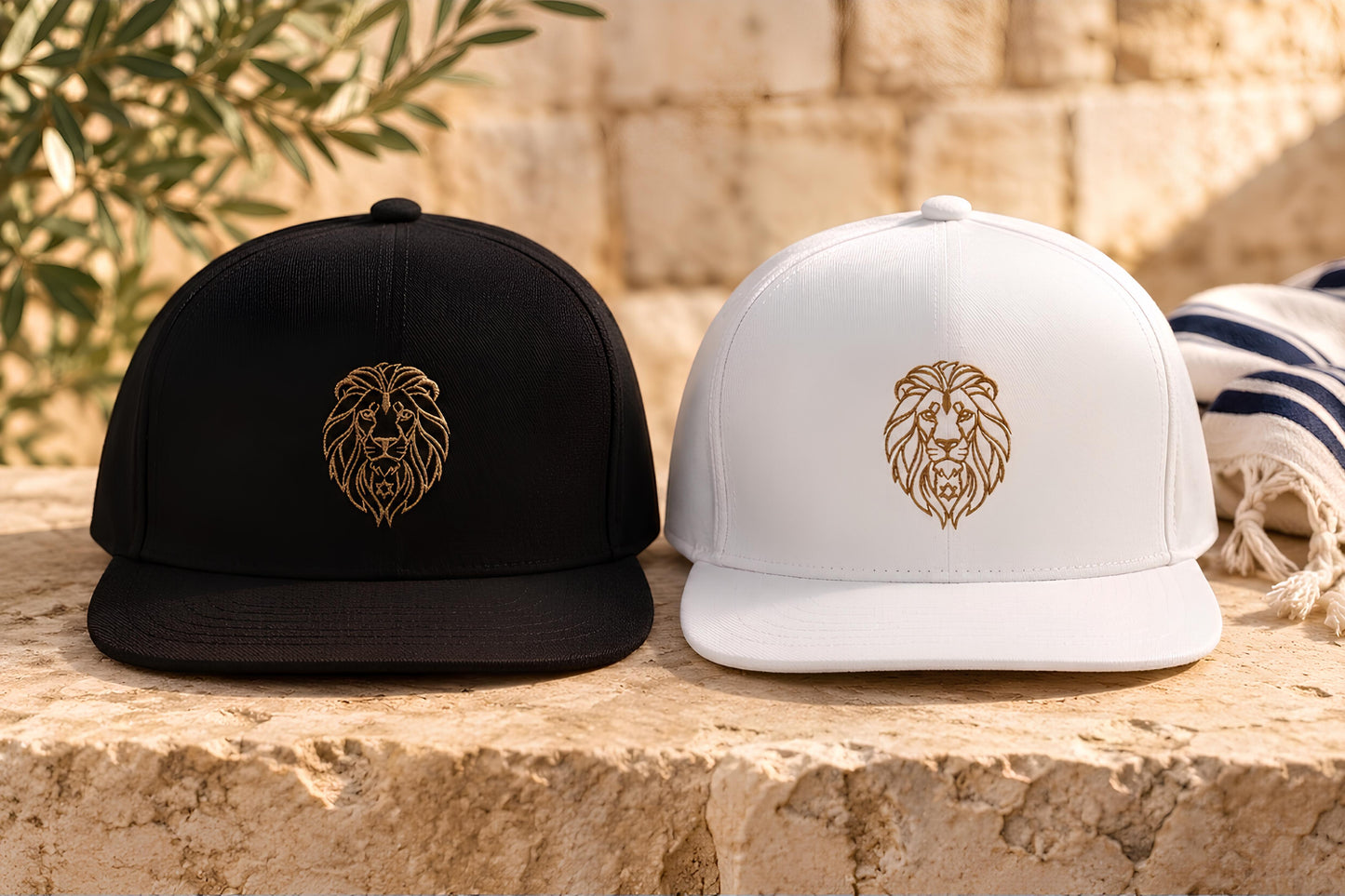 Lion of Lev™ Premium Embroidered Baseball Cap
