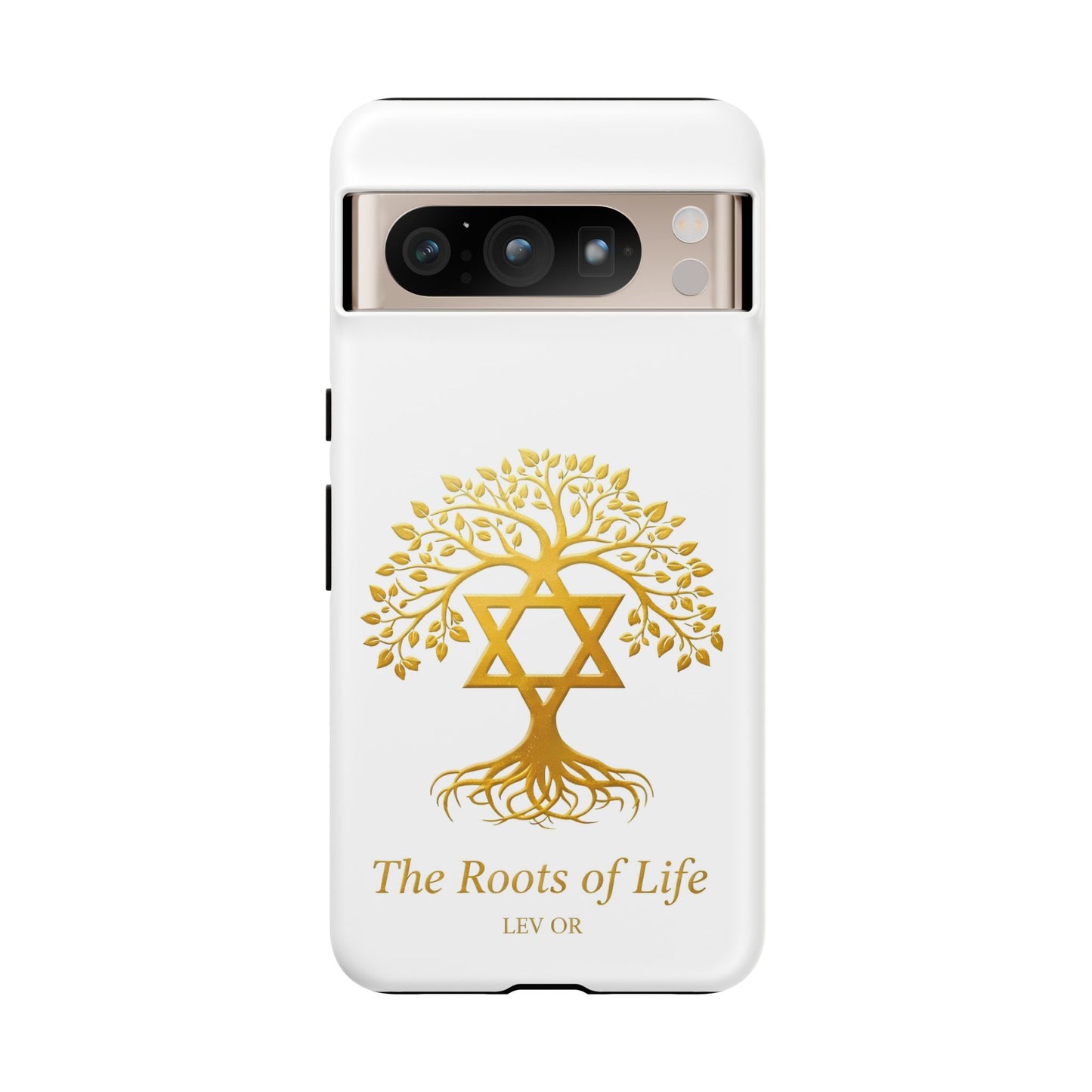The Irma Collection: Carry Your Roots. Protect What Matters. Pristine White Phone Case