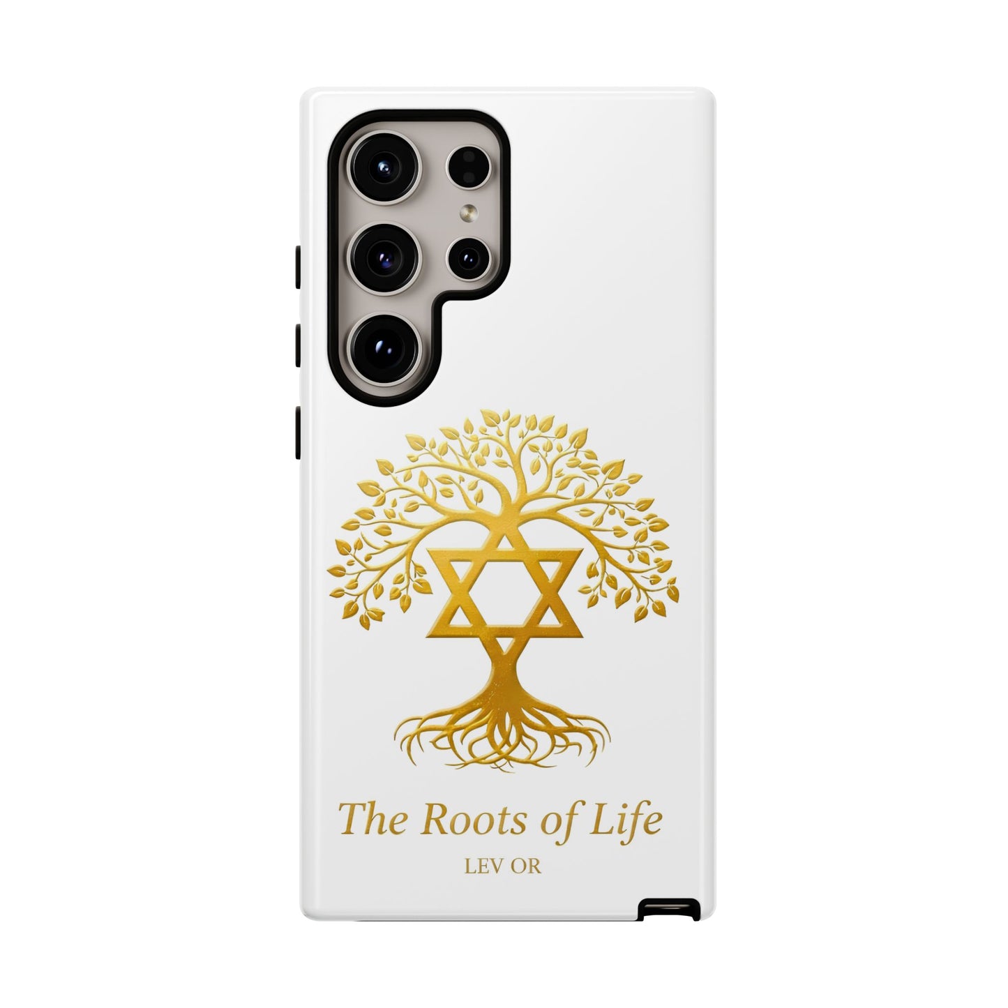 The Irma Collection: Carry Your Roots. Protect What Matters. Pristine White Phone Case