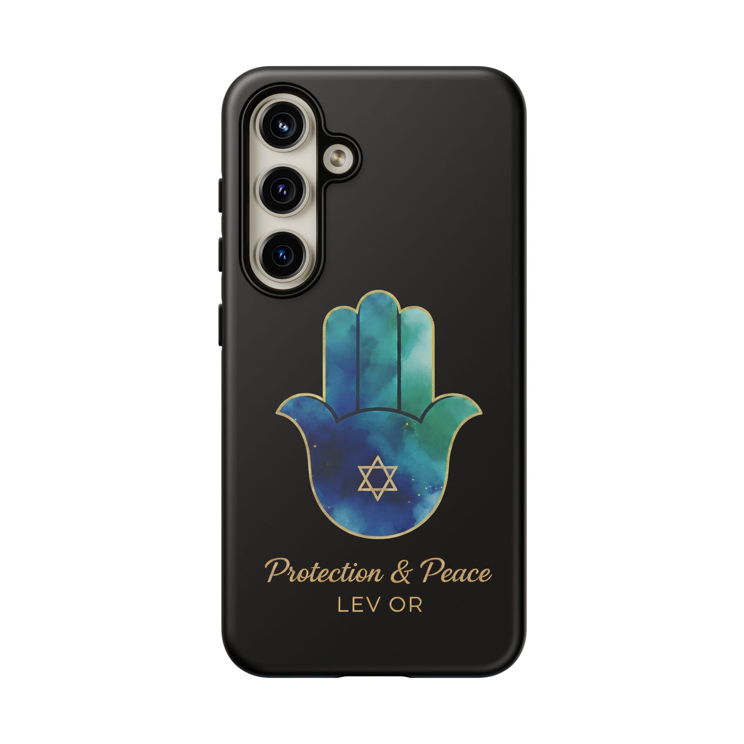 The Guardian Collection.Protection and Peace Premium Black Edition Phone Case