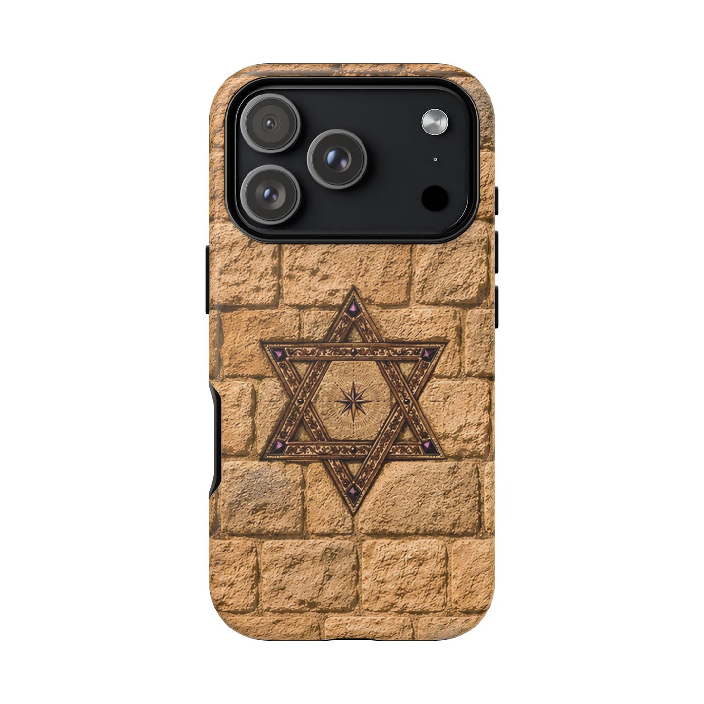 Heart of David™ Jerusalem Stone Phone Case