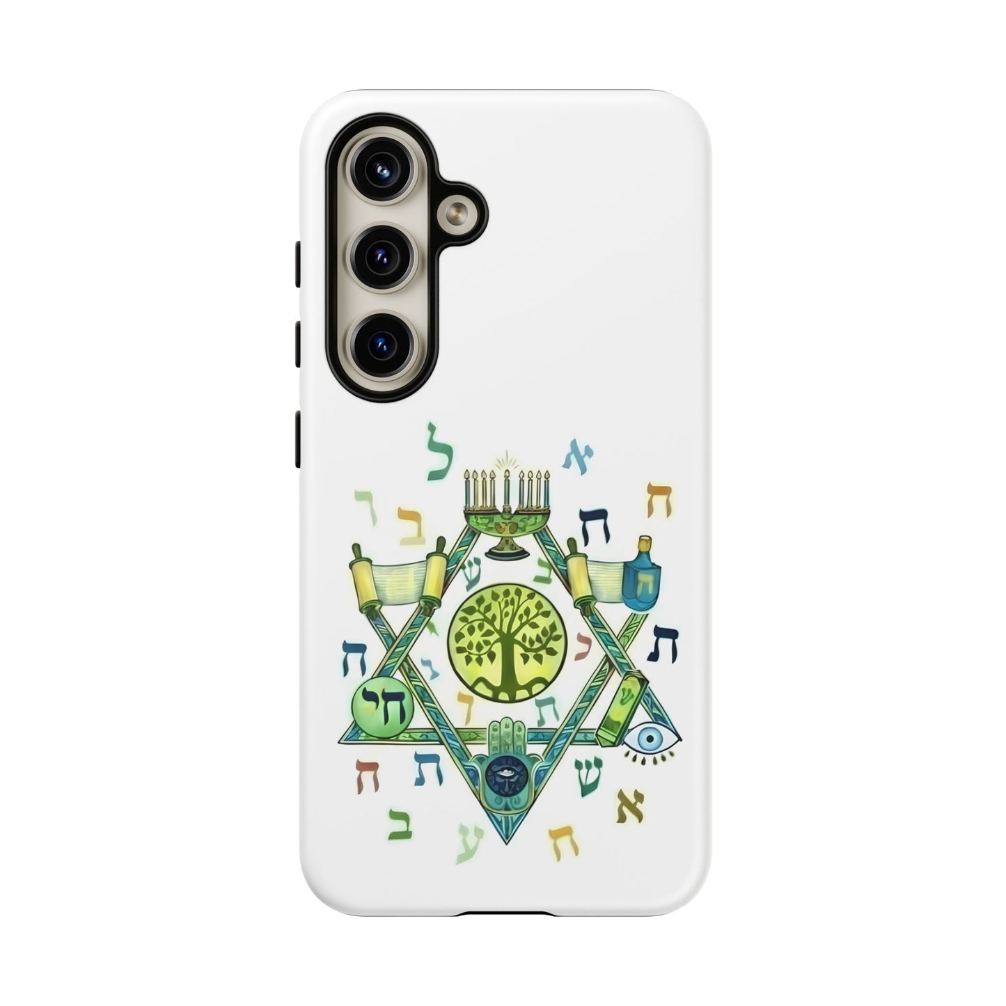 The Covenant Collection. A Legacy in Light. Pristine White Phone Case