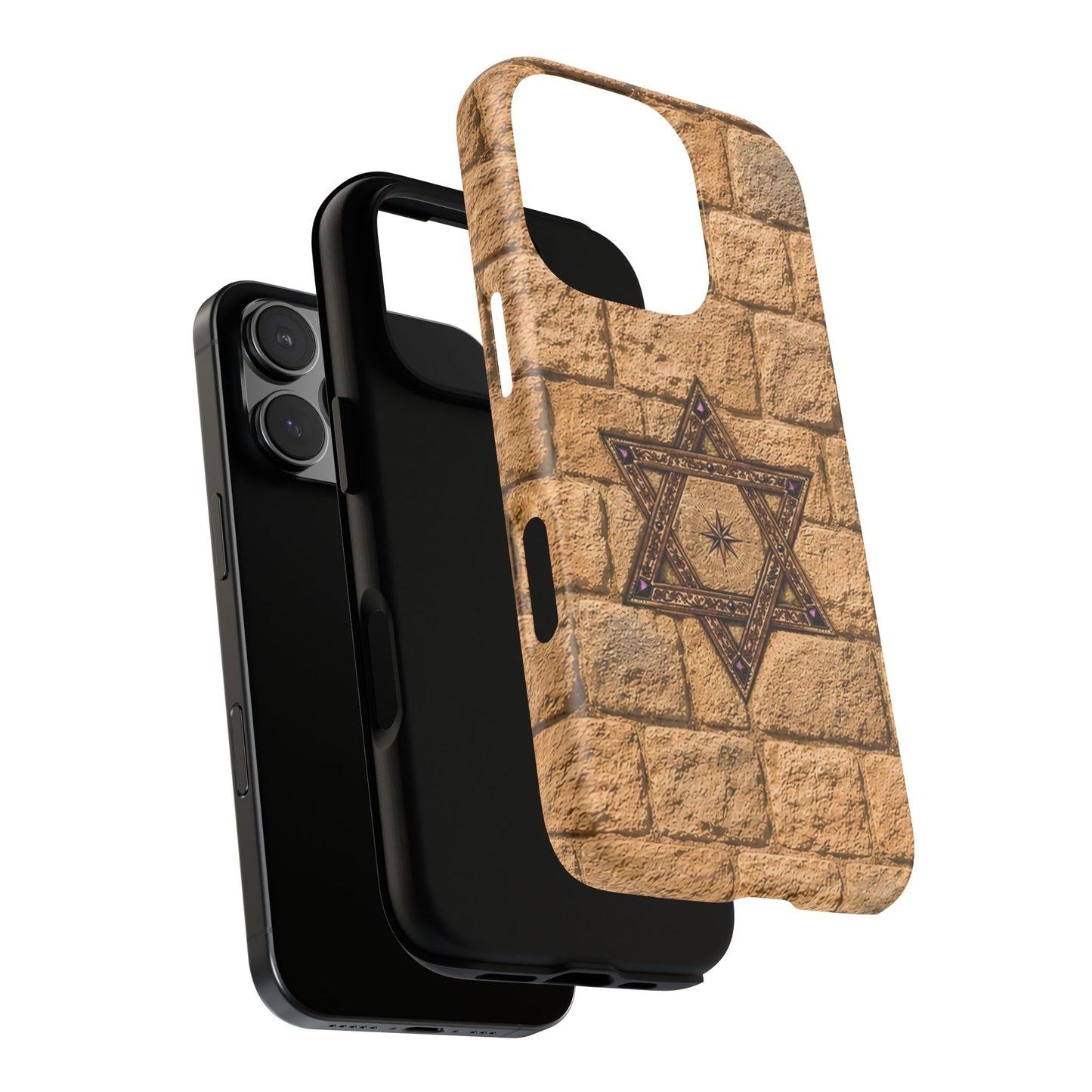Heart of David™ Jerusalem Stone Phone Case