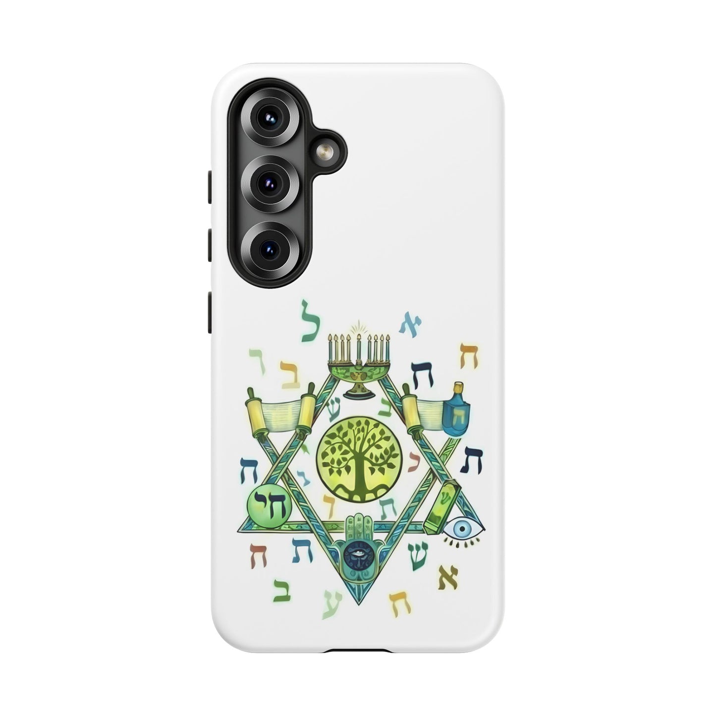 The Covenant Collection. A Legacy in Light. Pristine White Phone Case