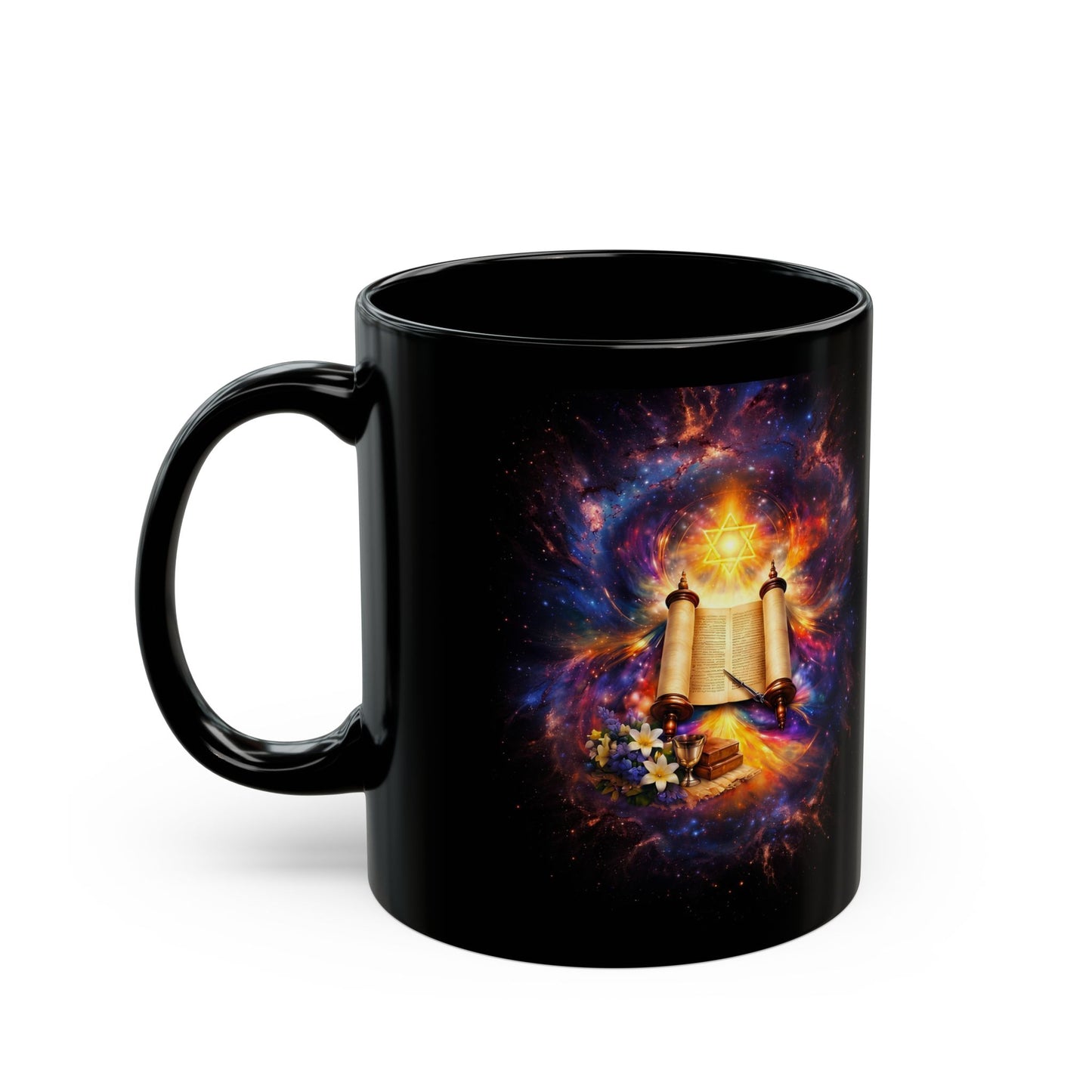 The Celestial Vessel. Midnight Onyx Mug