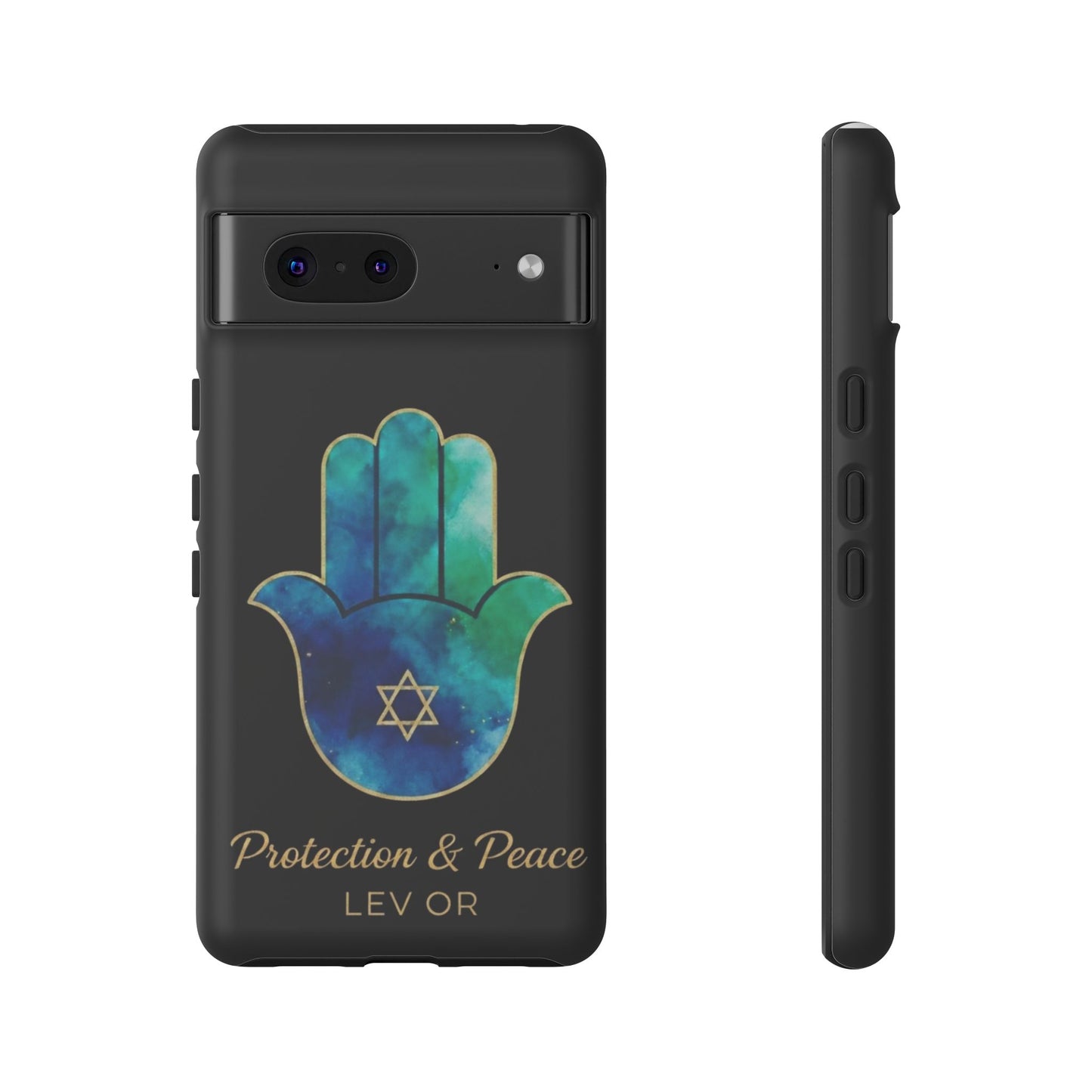 Protection and Peace Premium Black Edition Phone Case