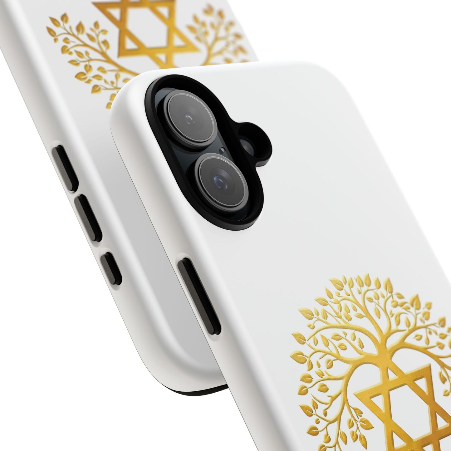 The Irma Collection: Carry Your Roots. Protect What Matters. Pristine White Phone Case