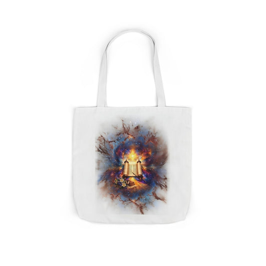 The Celestial Tote. Pristine White