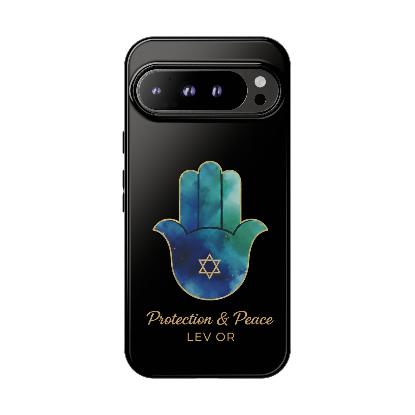 The Guardian Collection.Protection and Peace Premium Black Edition Phone Case