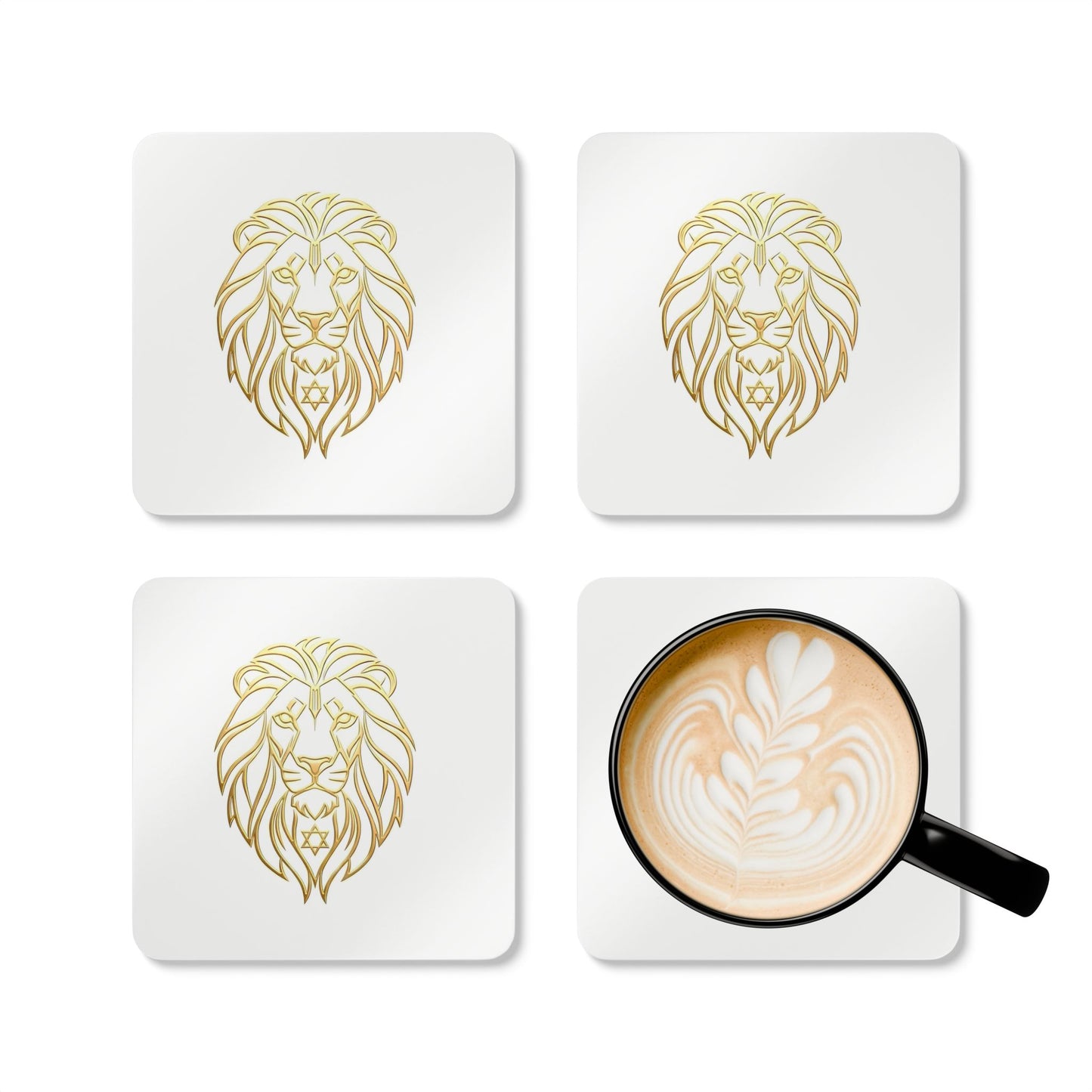 The Aryeh Collection: White Coaster Edition