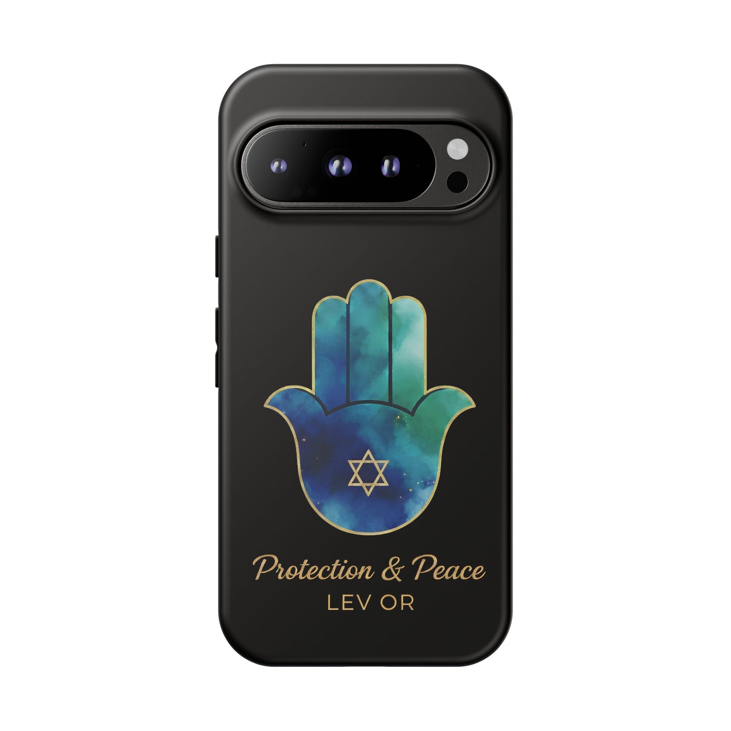 The Guardian Collection.Protection and Peace Premium Black Edition Phone Case