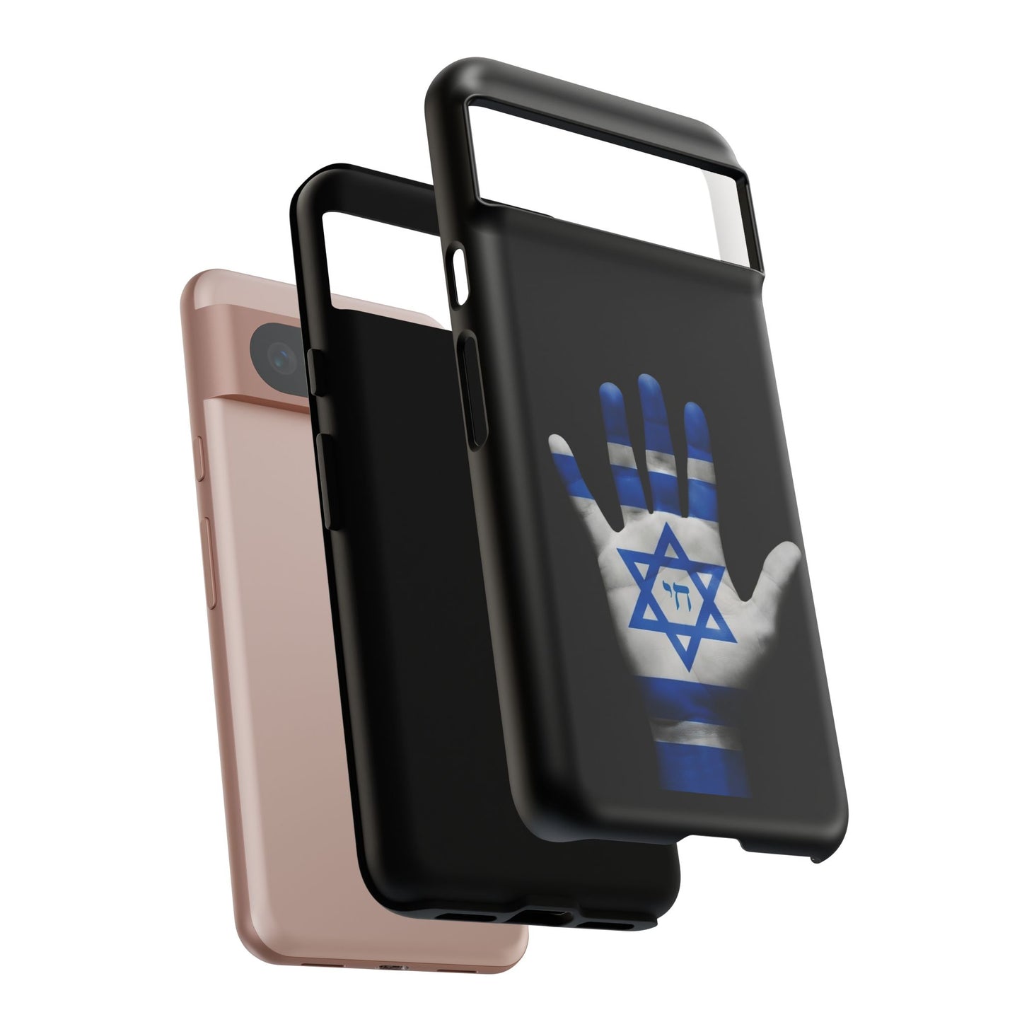 Am Yisrael Chai Phone Case – Premium Black Edition