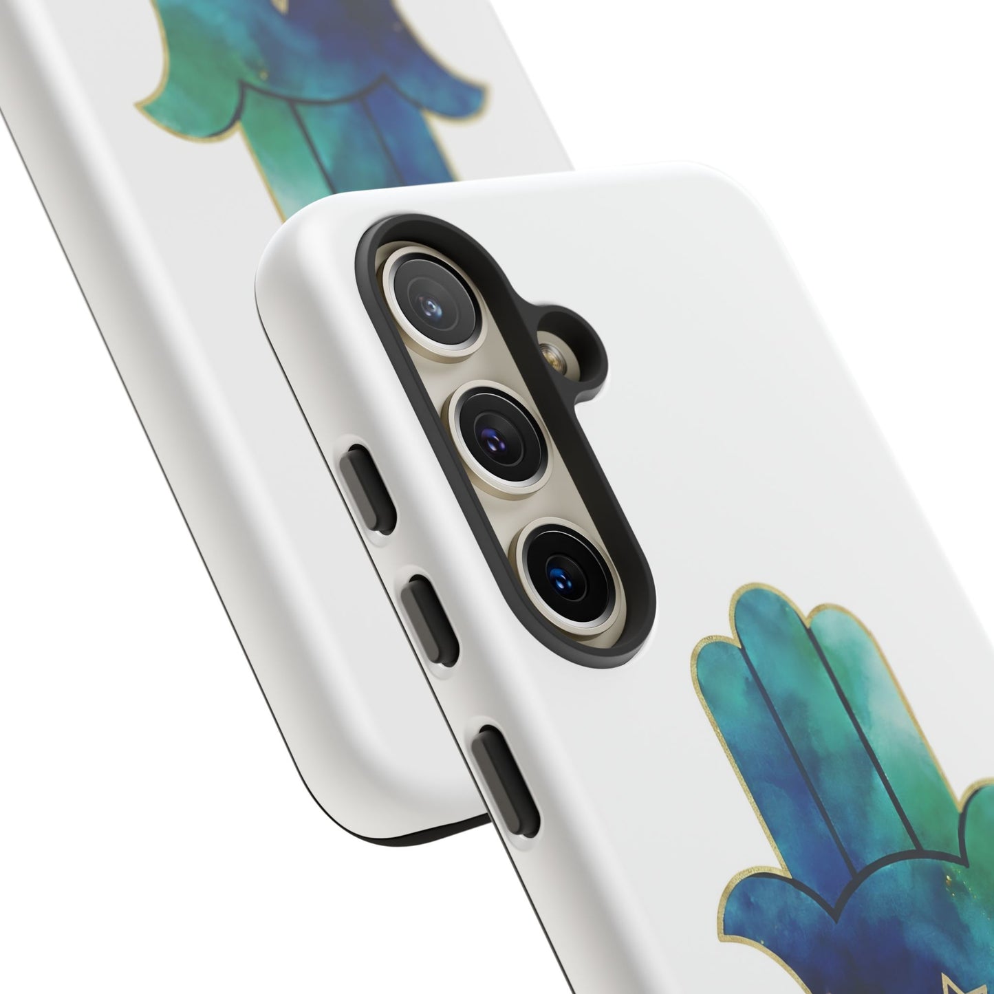 The Guardian Collection. Pristine White Phone Case. Protection Meets Peace.