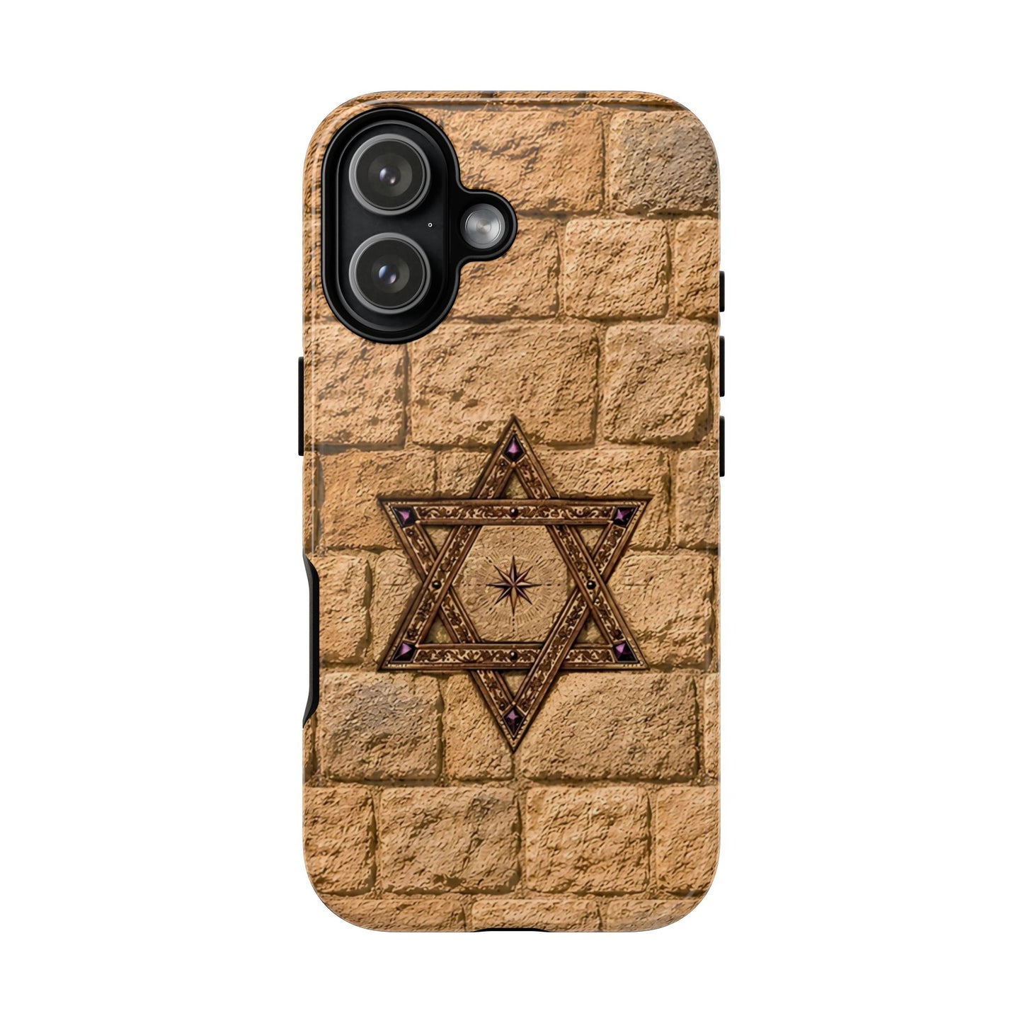Heart of David™ Jerusalem Stone Phone Case