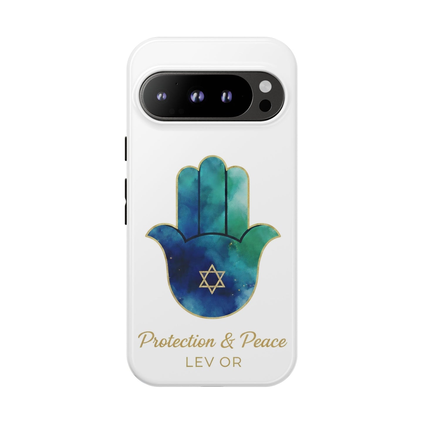 The Guardian Collection. Pristine White Phone Case. Protection Meets Peace.