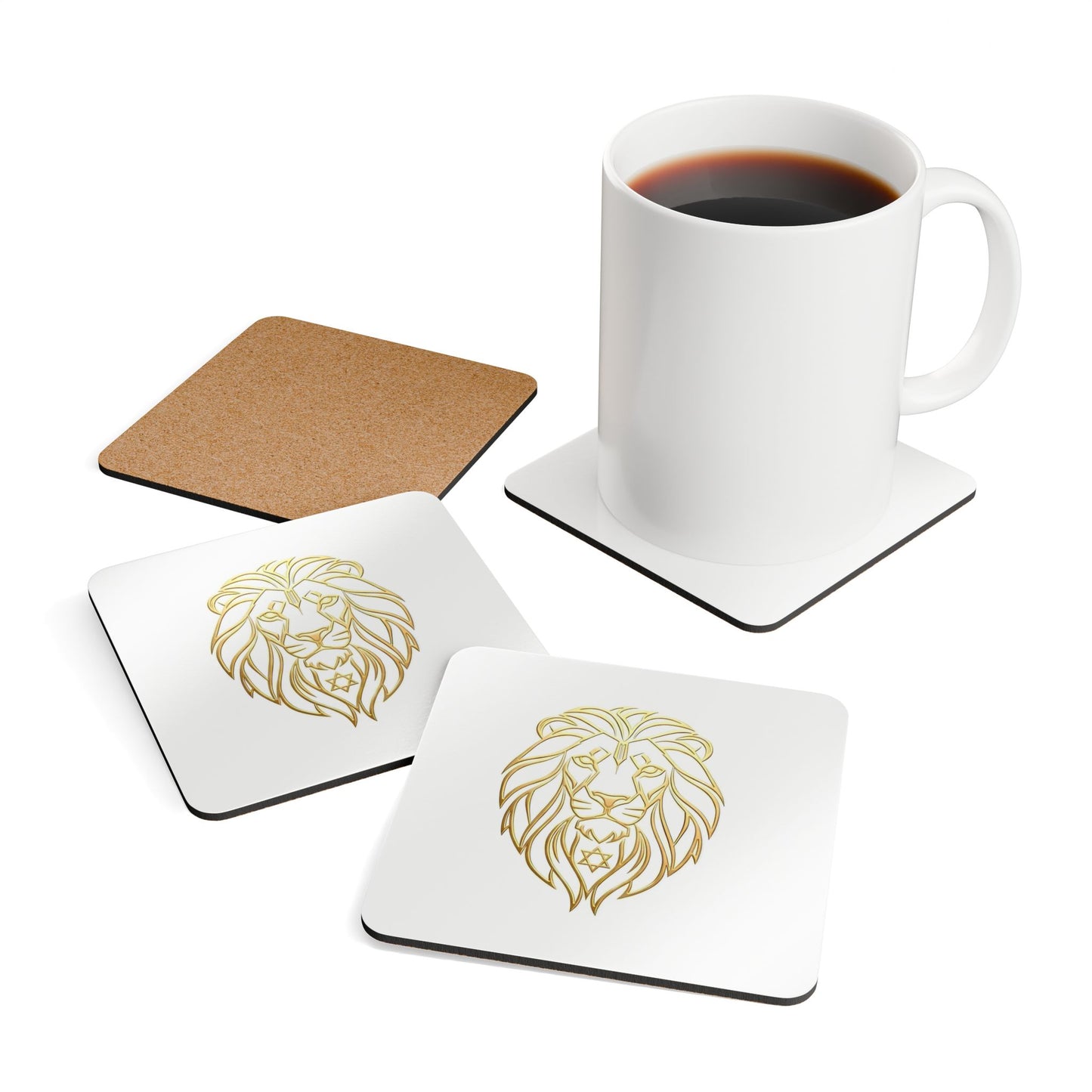 The Aryeh Collection: White Coaster Edition
