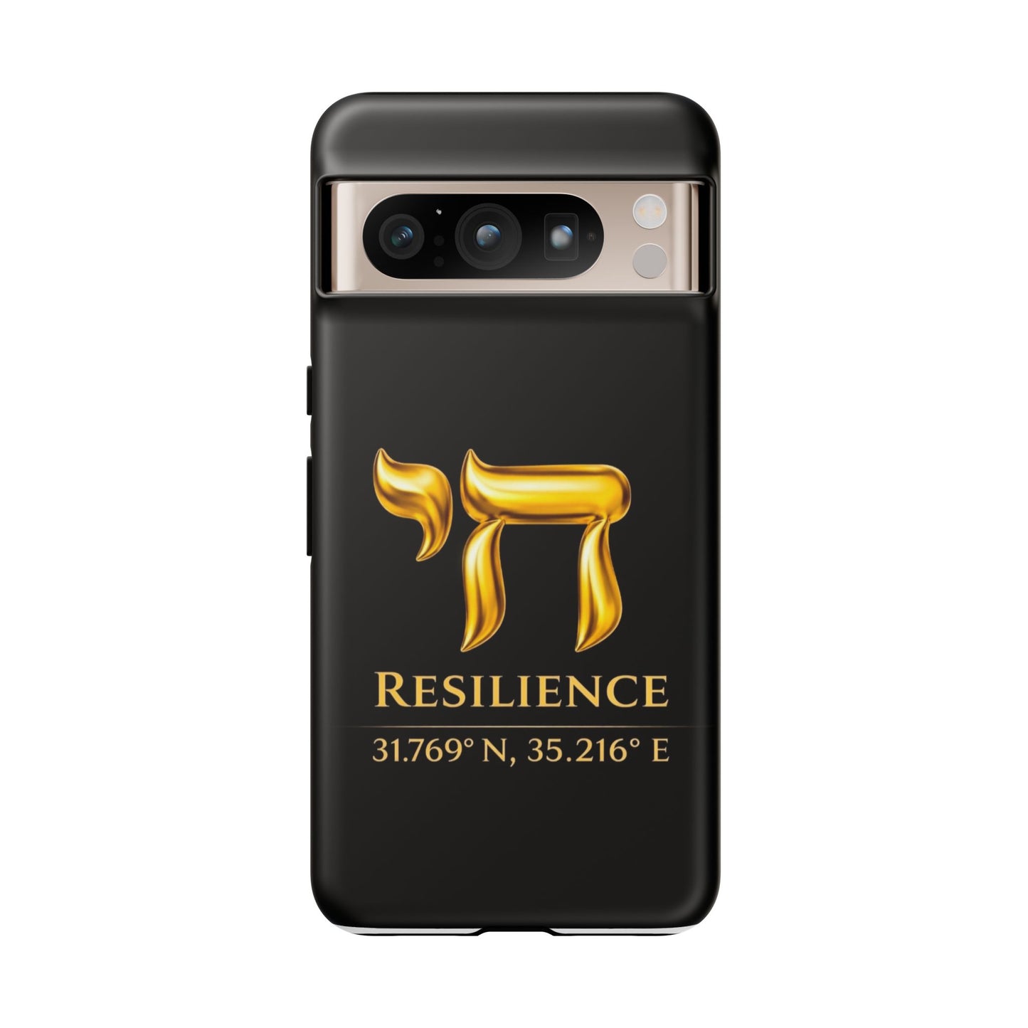 The Resilience Collection.Phone Case. Premium Black Edition. Protect with Purpose
