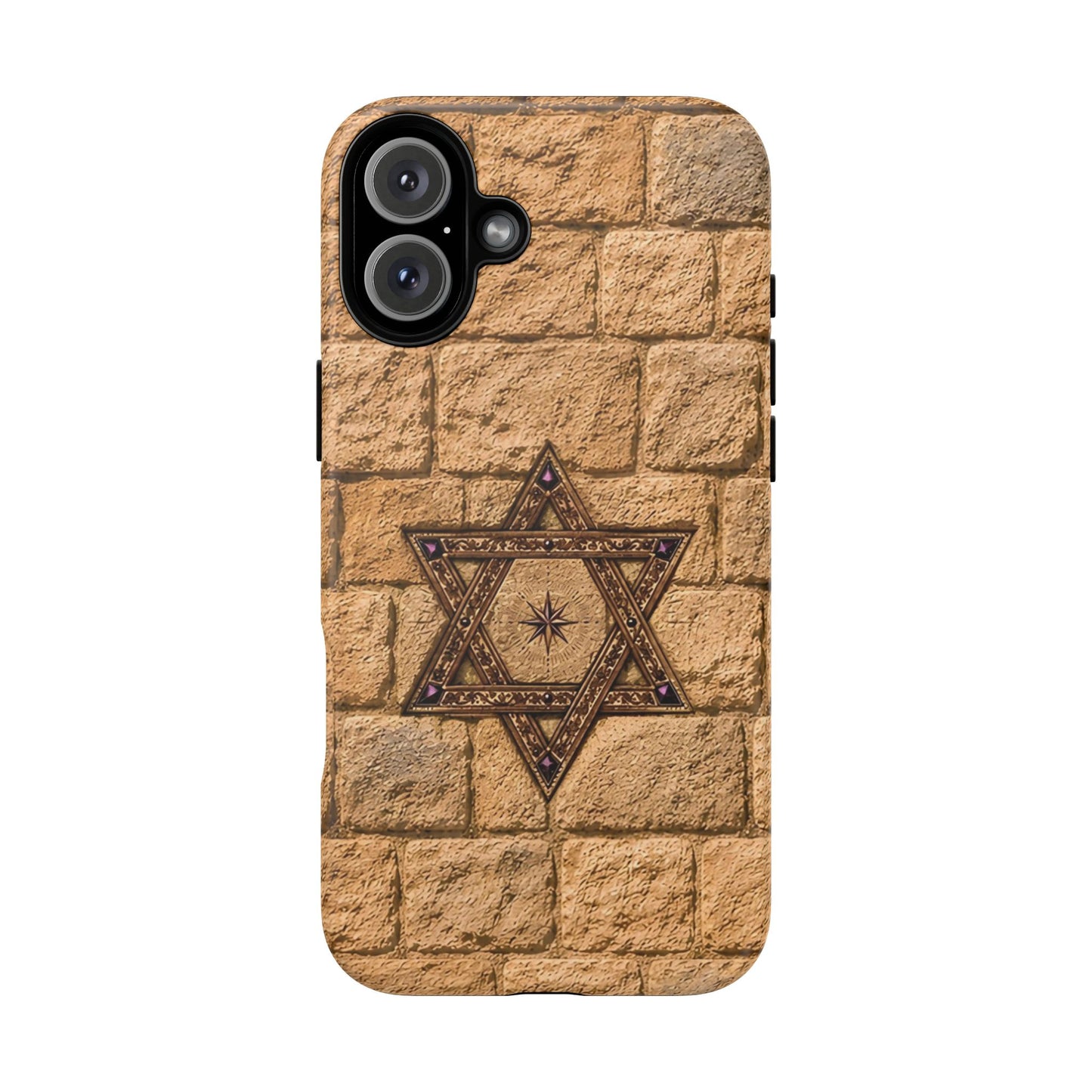 Heart of David™ Jerusalem Stone Phone Case