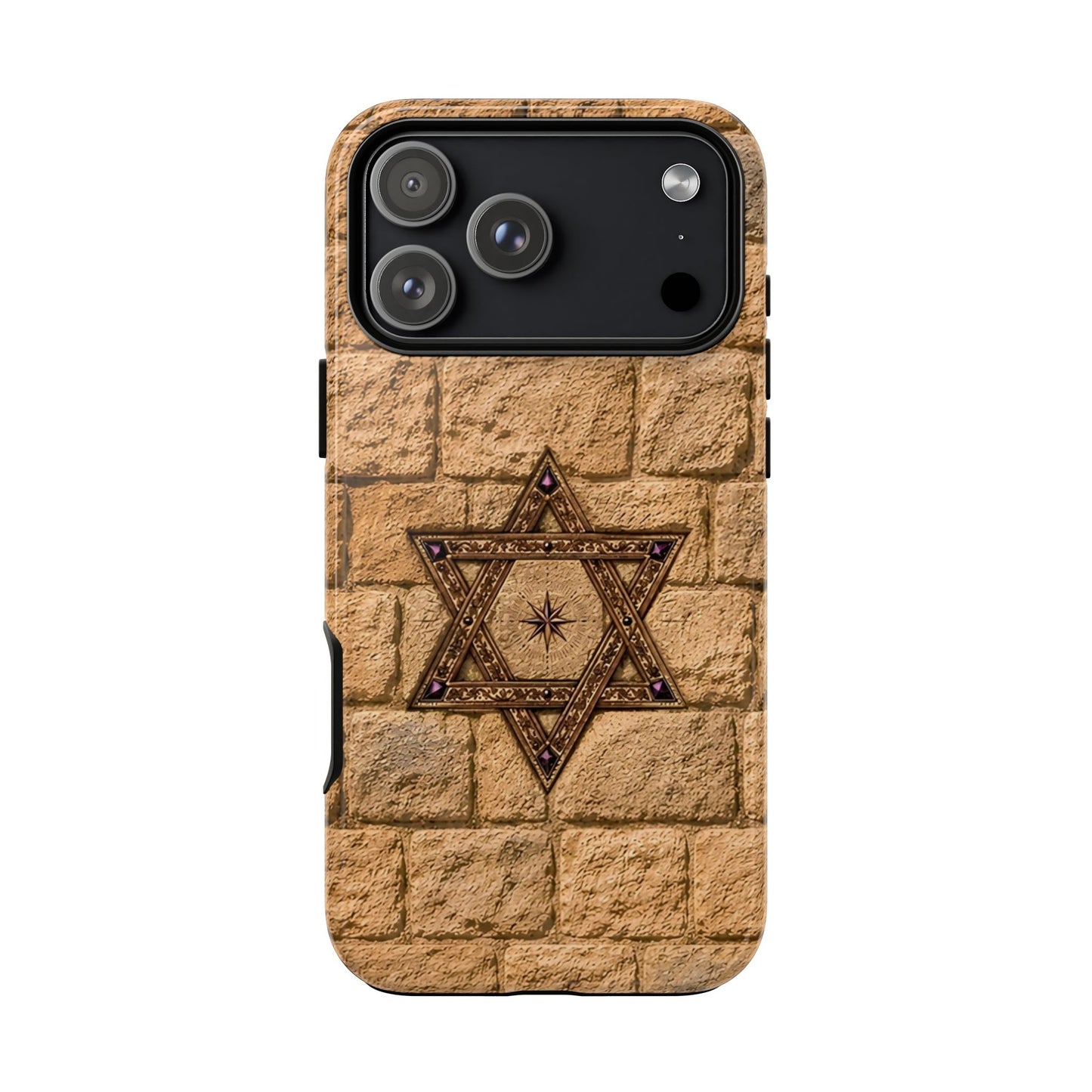 Heart of David™ Jerusalem Stone Phone Case