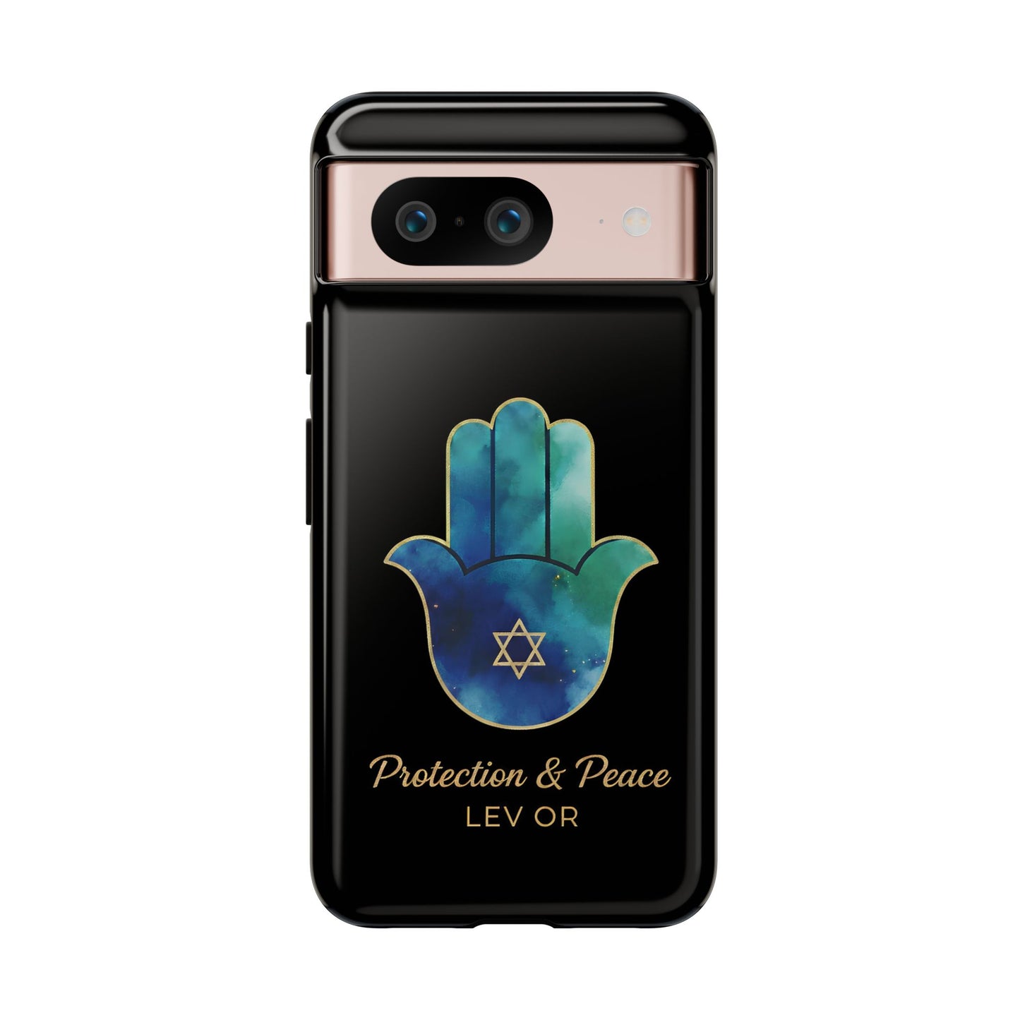 The Guardian Collection.Protection and Peace Premium Black Edition Phone Case