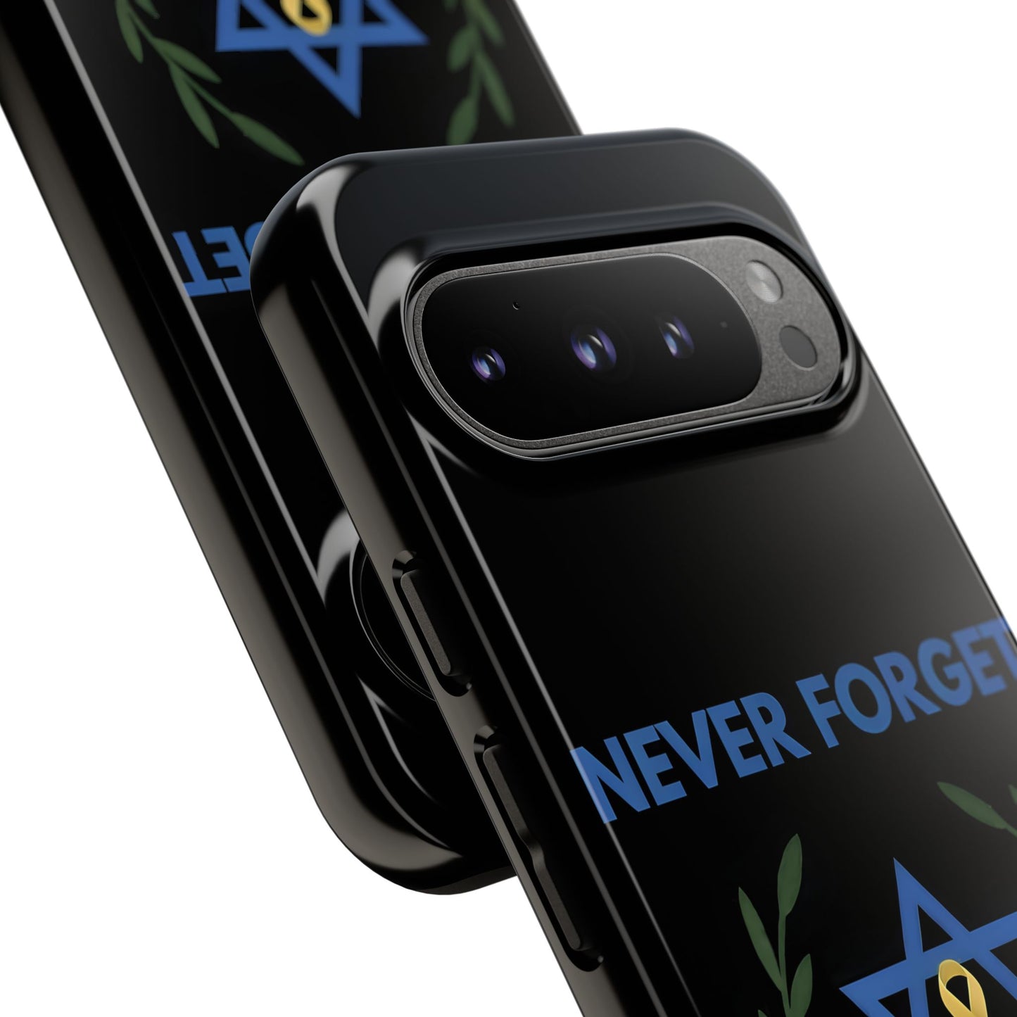 Never Forget, Never Again Collection. Black Edition Phone Case