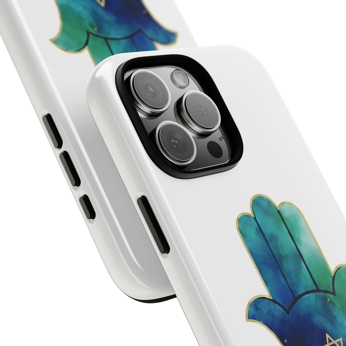 The Guardian Collection. Pristine White Phone Case. Protection Meets Peace.