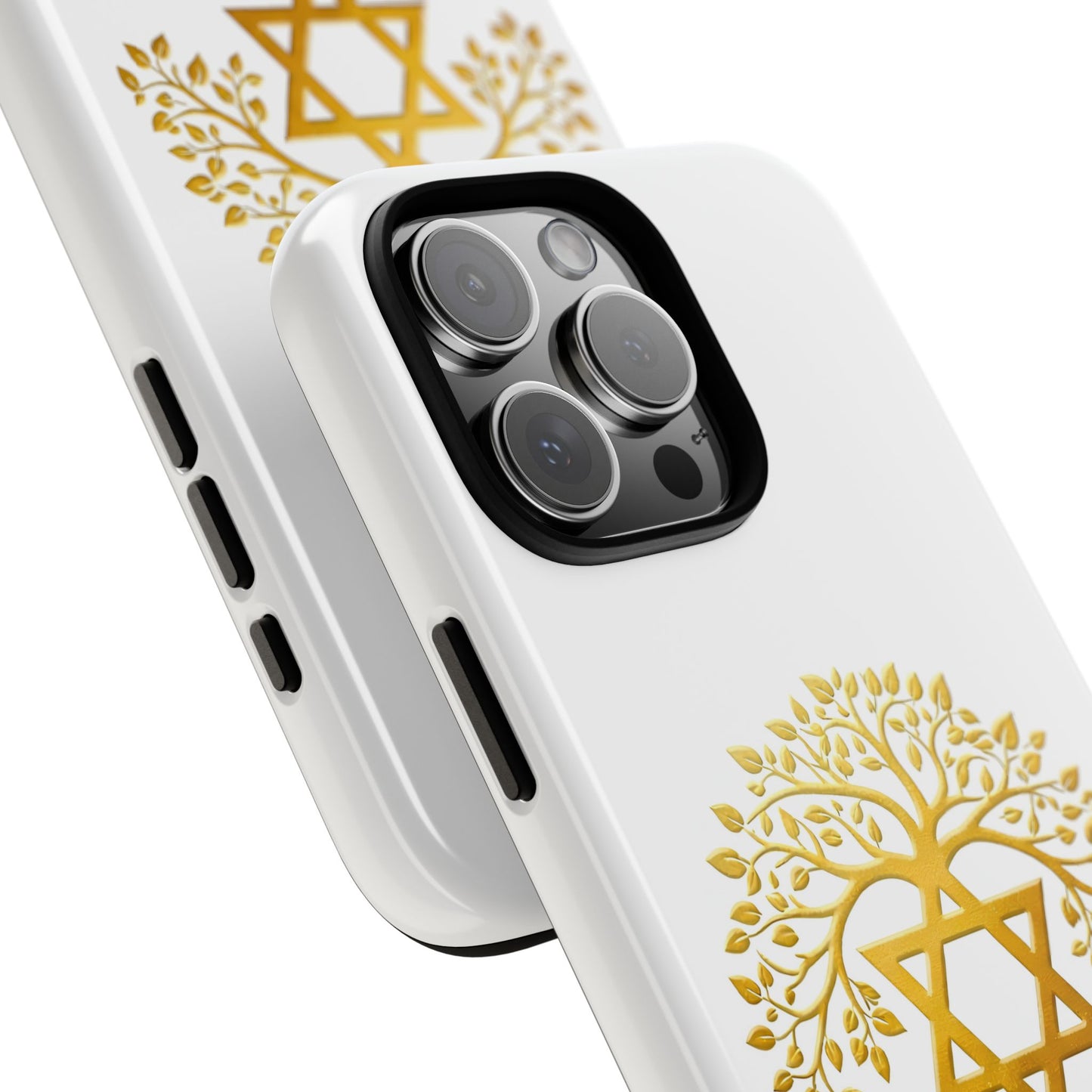 The Irma Collection: Carry Your Roots. Protect What Matters. Pristine White Phone Case