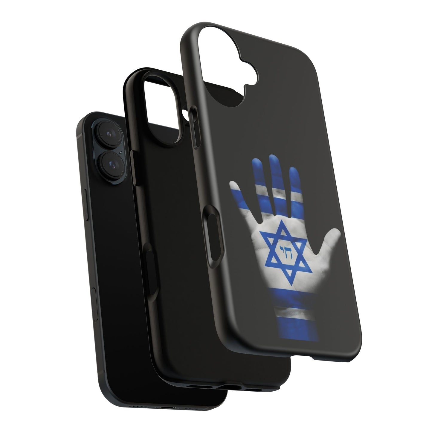 Am Yisrael Chai Phone Case – Premium Black Edition
