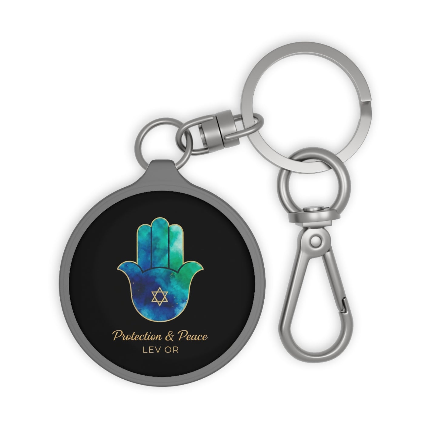The Guardian Collection Keyring.  A Shield for your Journey.