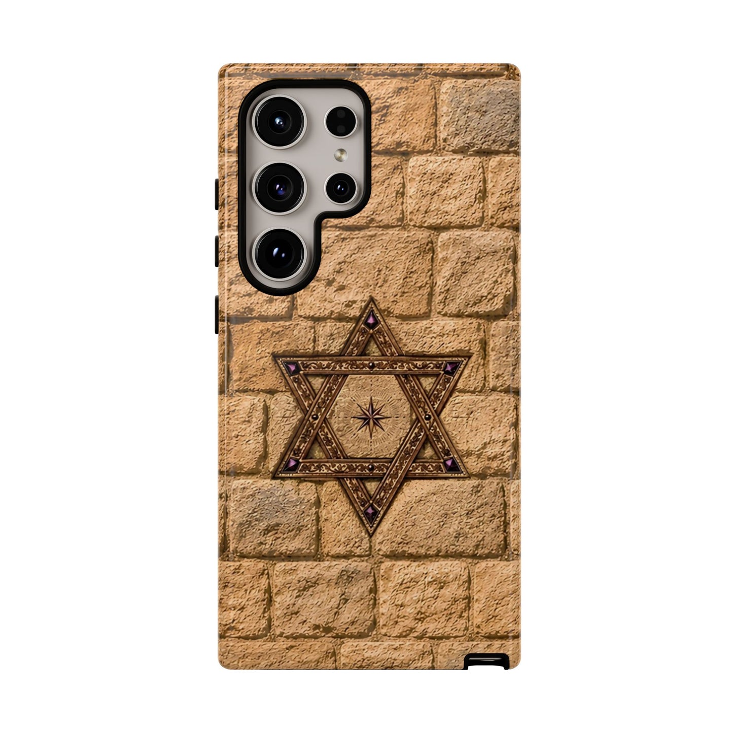 Heart of David™ Jerusalem Stone Phone Case