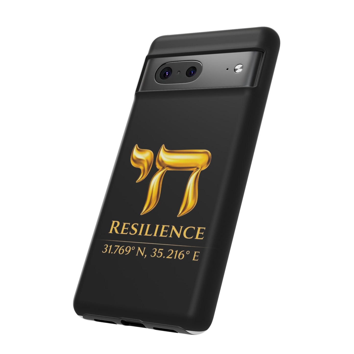 The Resilience Collection.Phone Case. Premium Black Edition. Protect with Purpose