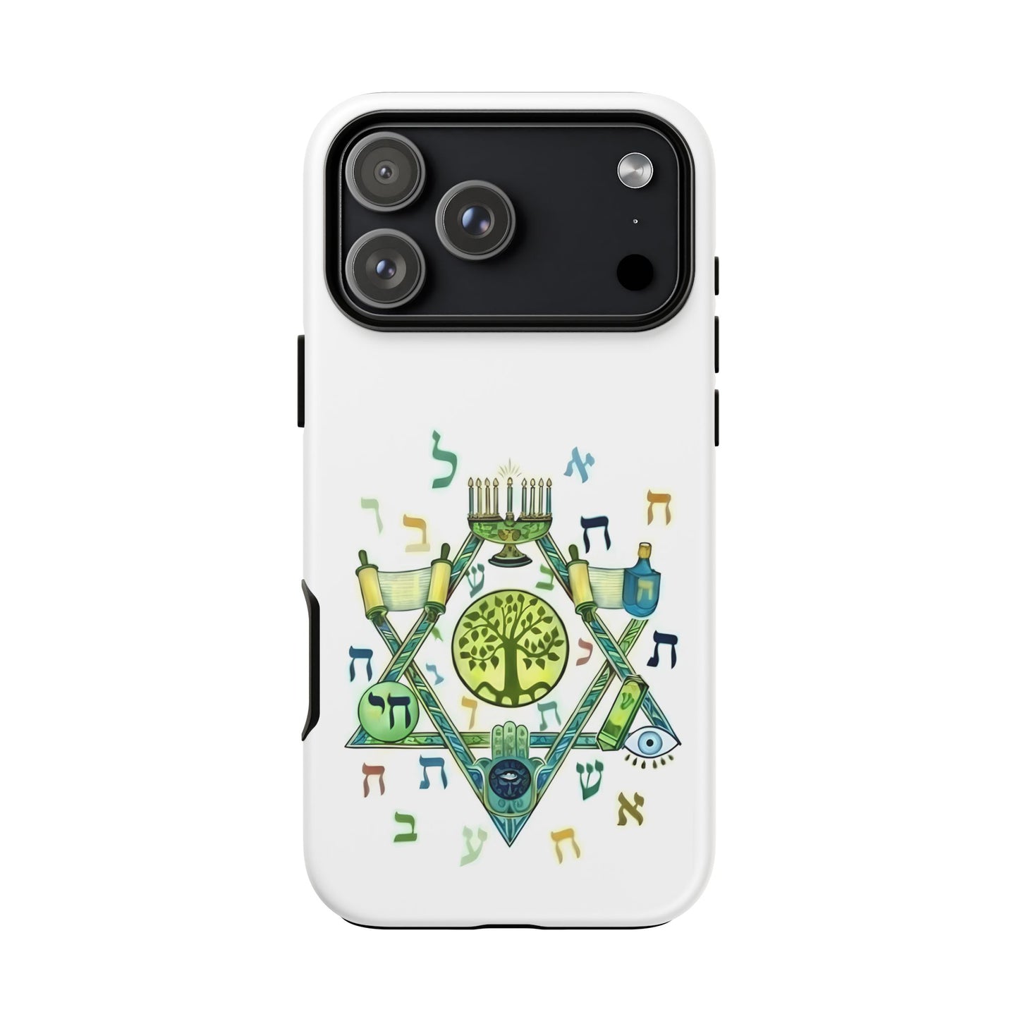 The Covenant Collection. A Legacy in Light. Pristine White Phone Case