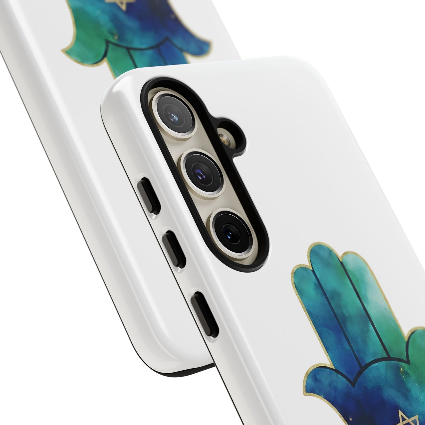 The Guardian Collection. Pristine White Phone Case. Protection Meets Peace.