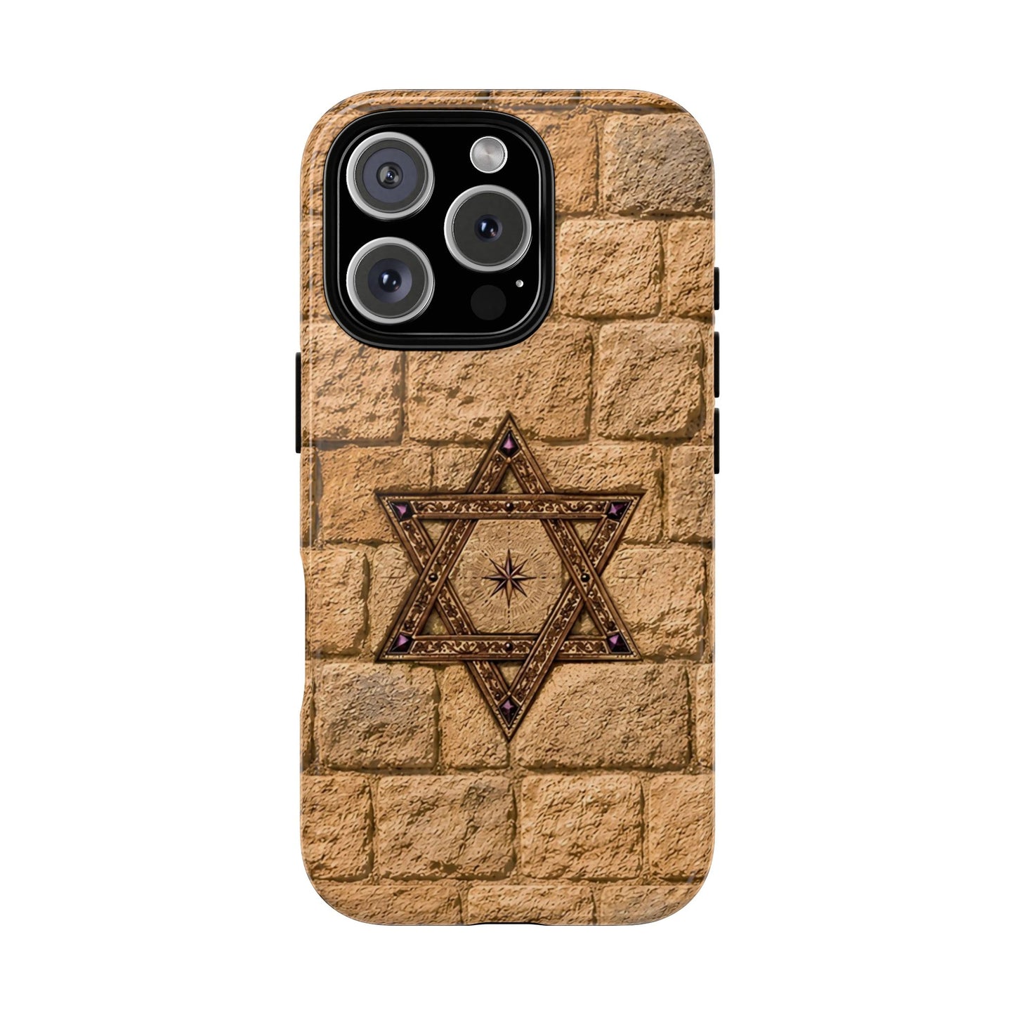 Heart of David™ Jerusalem Stone Phone Case