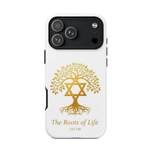 The Irma Collection: Carry Your Roots. Protect What Matters. Pristine White Phone Case