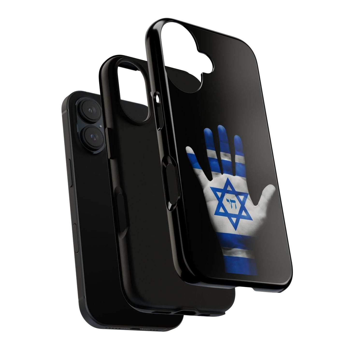 Am Yisrael Chai Phone Case – Premium Black Edition