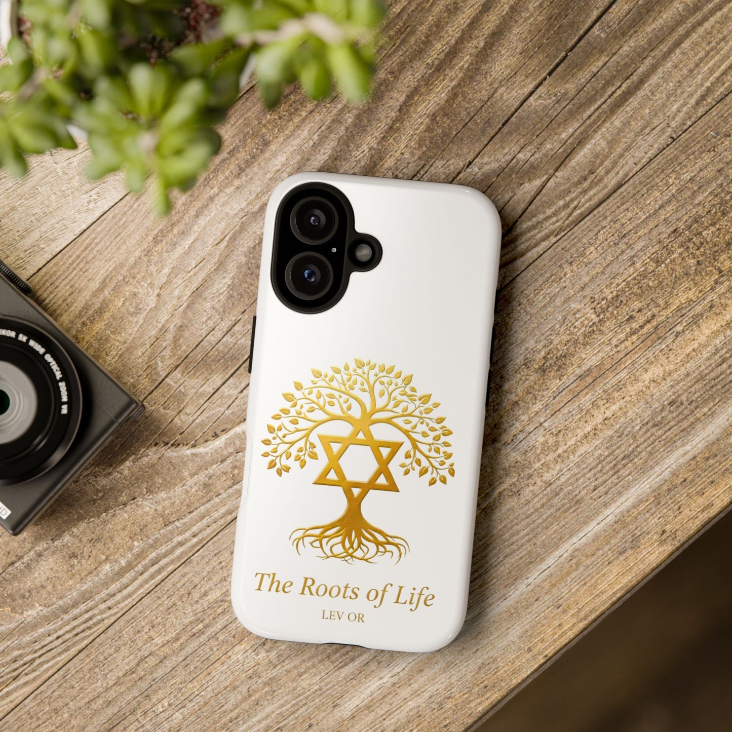 The Irma Collection: Carry Your Roots. Protect What Matters. Pristine White Phone Case