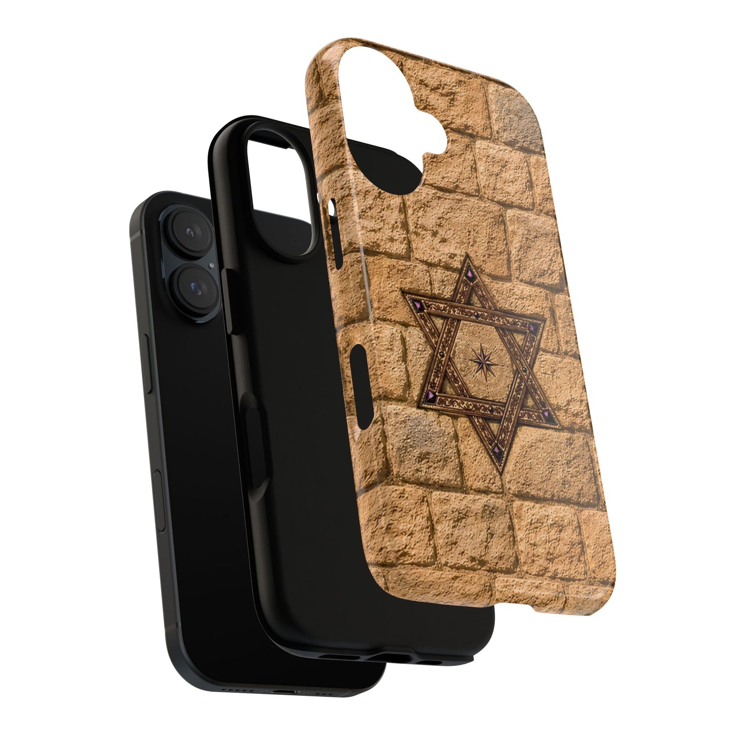 Heart of David™ Jerusalem Stone Phone Case