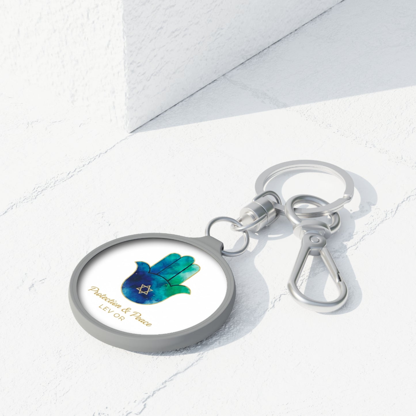 The Guardian Collection Keyring. Walk in Light.