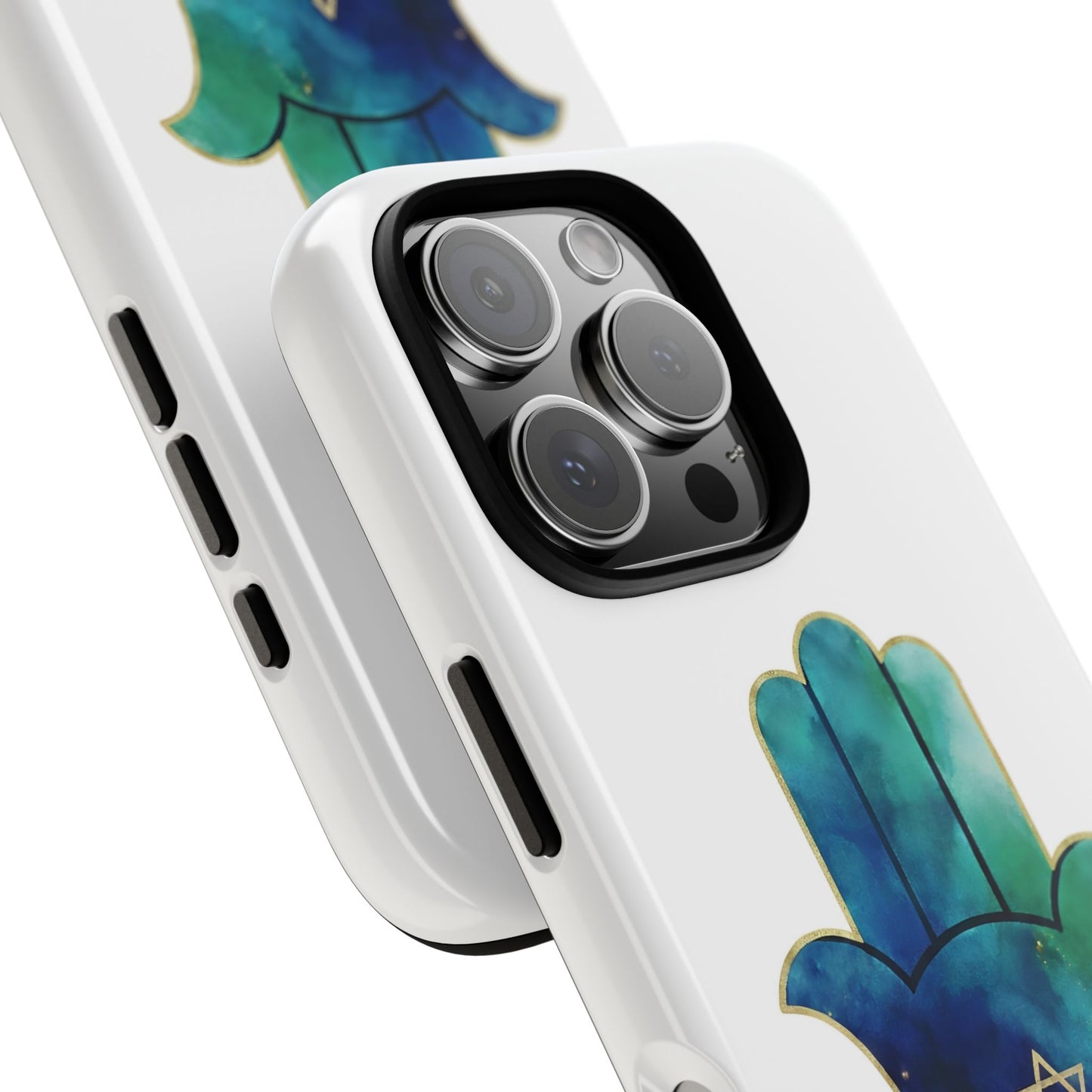 The Guardian Collection. Pristine White Phone Case. Protection Meets Peace.