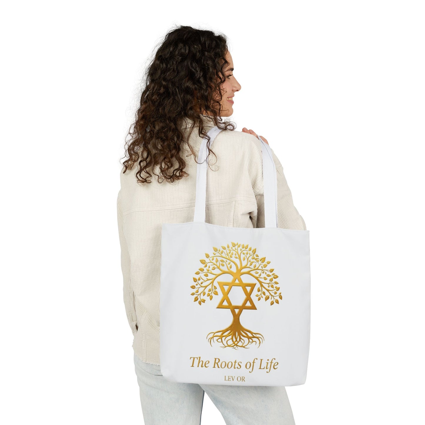 The Irma Collection: Pristine White Tote Bag