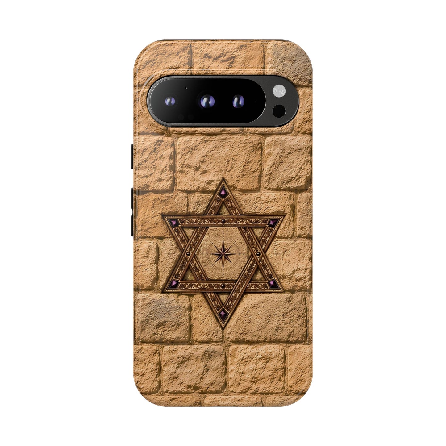 Heart of David™ Jerusalem Stone Phone Case