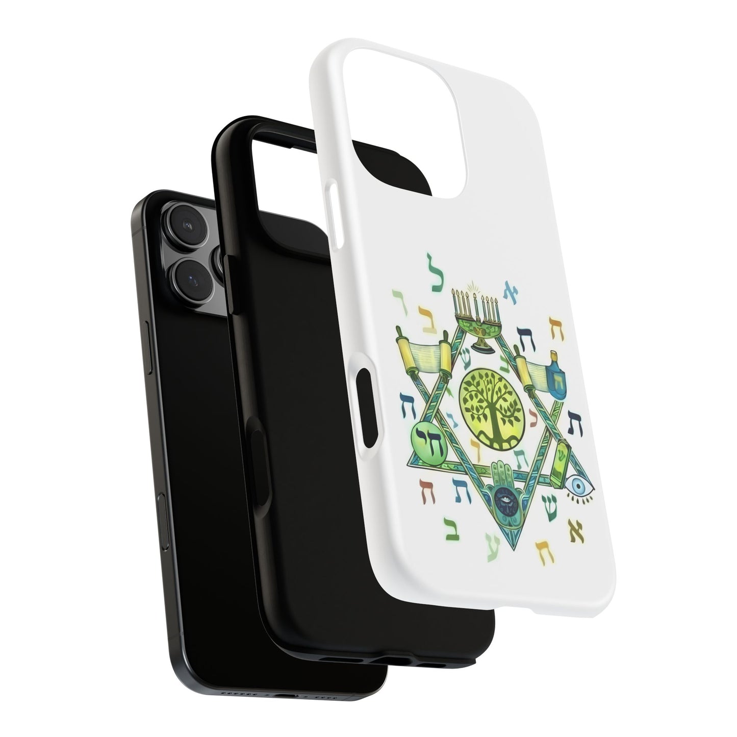 The Covenant Collection. A Legacy in Light. Pristine White Phone Case