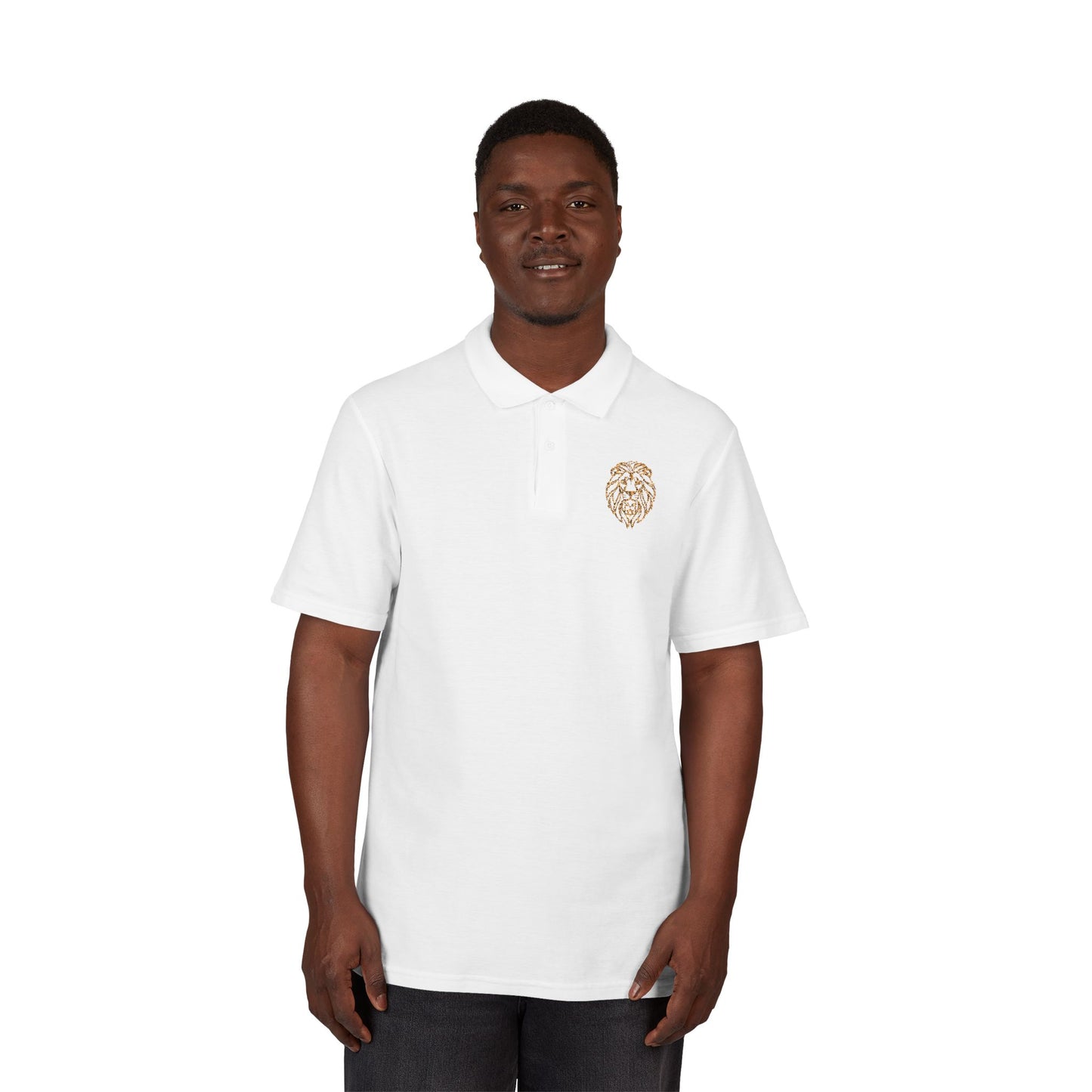 Lion of Lev™ Premium Embroidered Polo