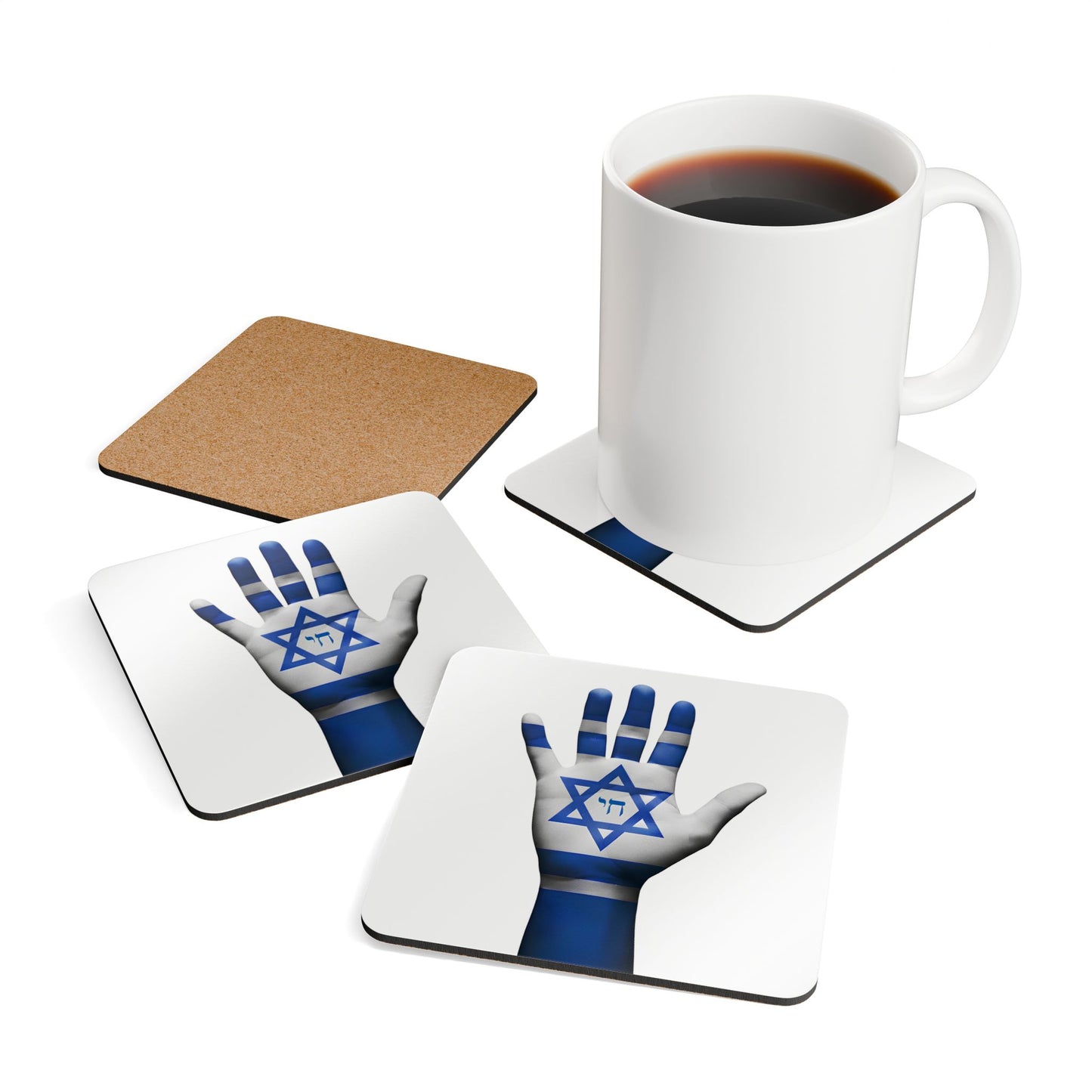 The Am Yisrael Collection: Pristine White Coaster Edition