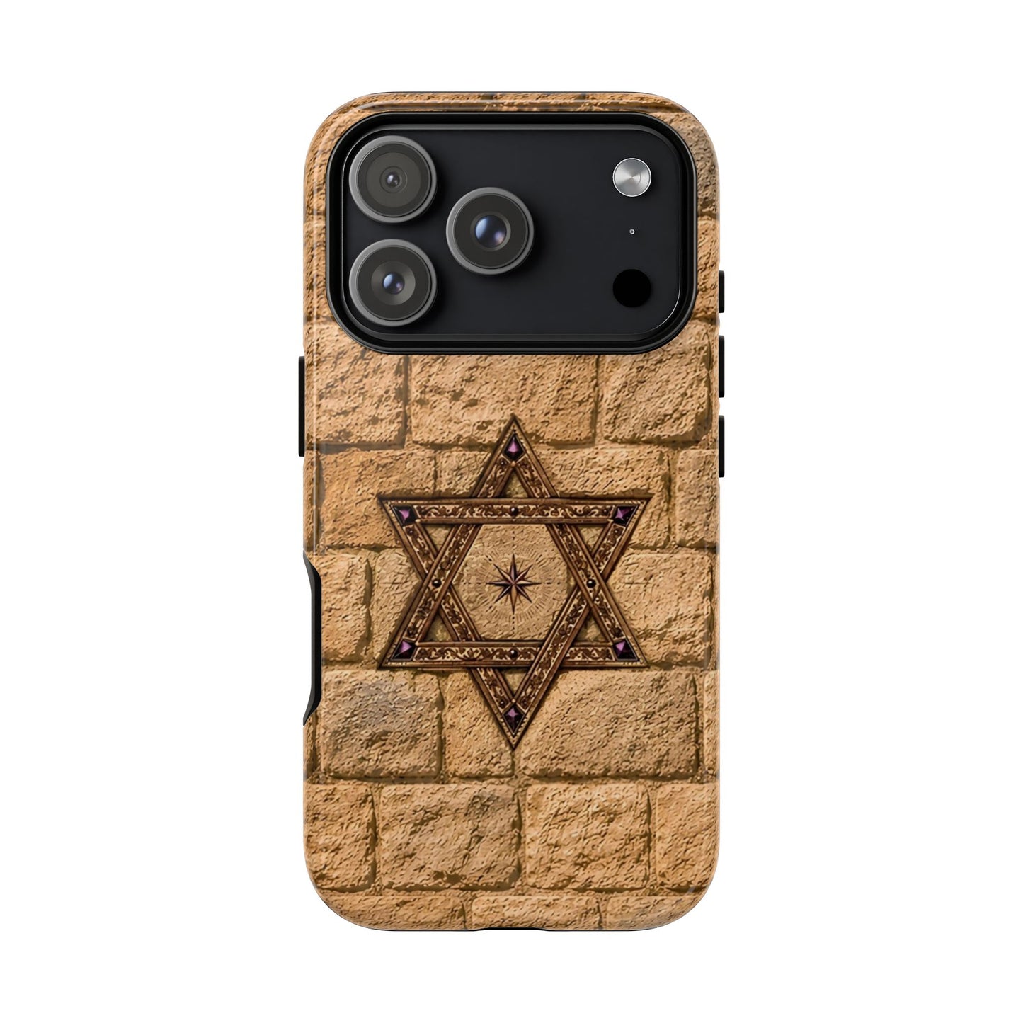Heart of David™ Jerusalem Stone Phone Case